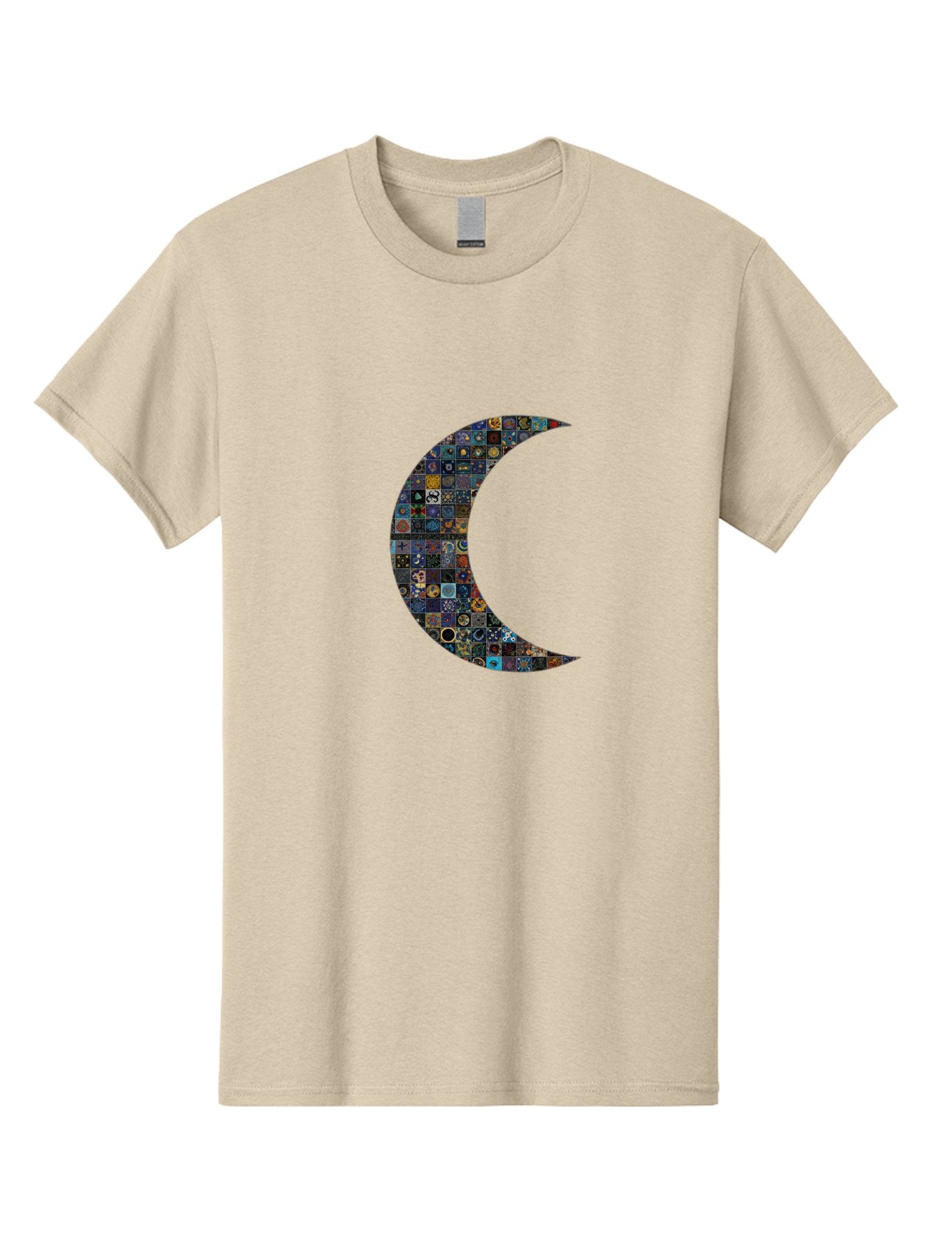 Collage-Crescent-Moon Men'S Graphic Tee, 100% Cotton, Comfortable Casual Summer Wear, Machine Washable, Vintage Camera, Old Camera, Antique Camera, Black Camera, Classic Photography, Photography Equipment, Nostalgic Device, Film Camera, Bag322 10