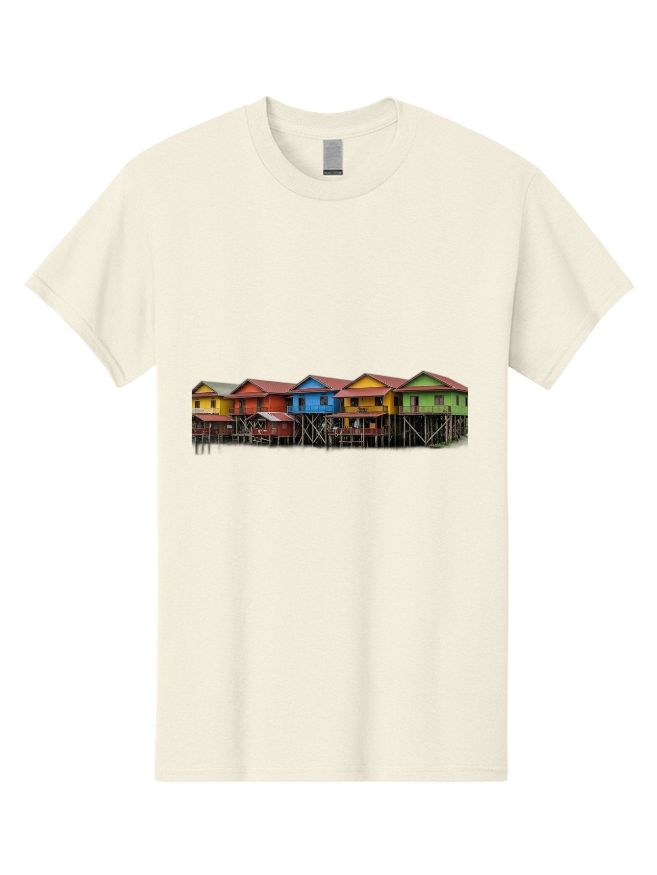 Colorful-Stilt-Houses Men'S Graphic Tee, 100% Cotton, Comfortable Casual Summer Wear, Machine Washable, Vintage Camera, Old Camera, Antique Camera, Black Camera, Classic Photography, Photography Equipment, Nostalgic Device, Film Camera, Bag325 4