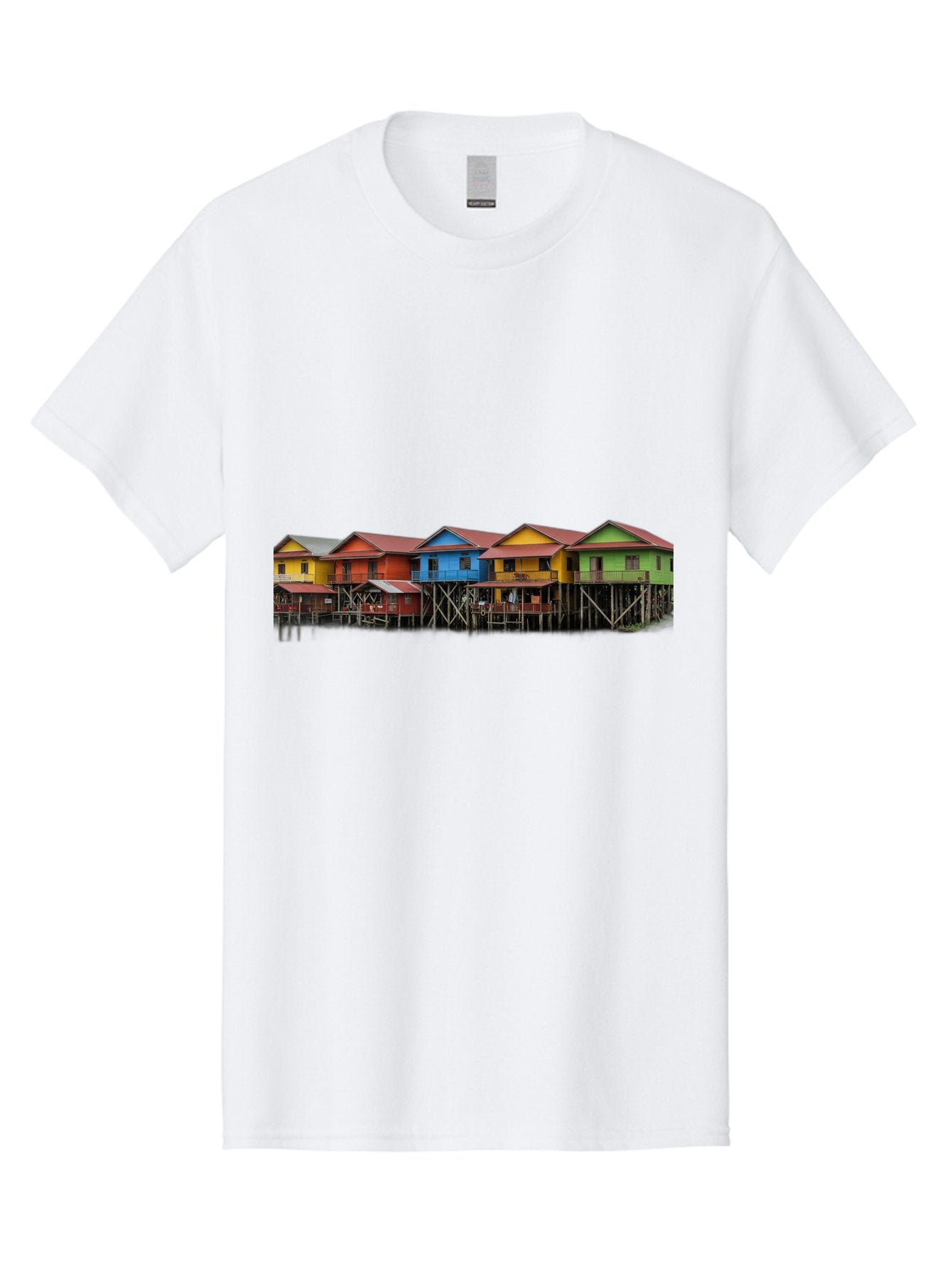 Colorful-Stilt-Houses Men'S Graphic Tee, 100% Cotton, Comfortable Casual Summer Wear, Machine Washable, Vintage Camera, Old Camera, Antique Camera, Black Camera, Classic Photography, Photography Equipment, Nostalgic Device, Film Camera, Bag325 9