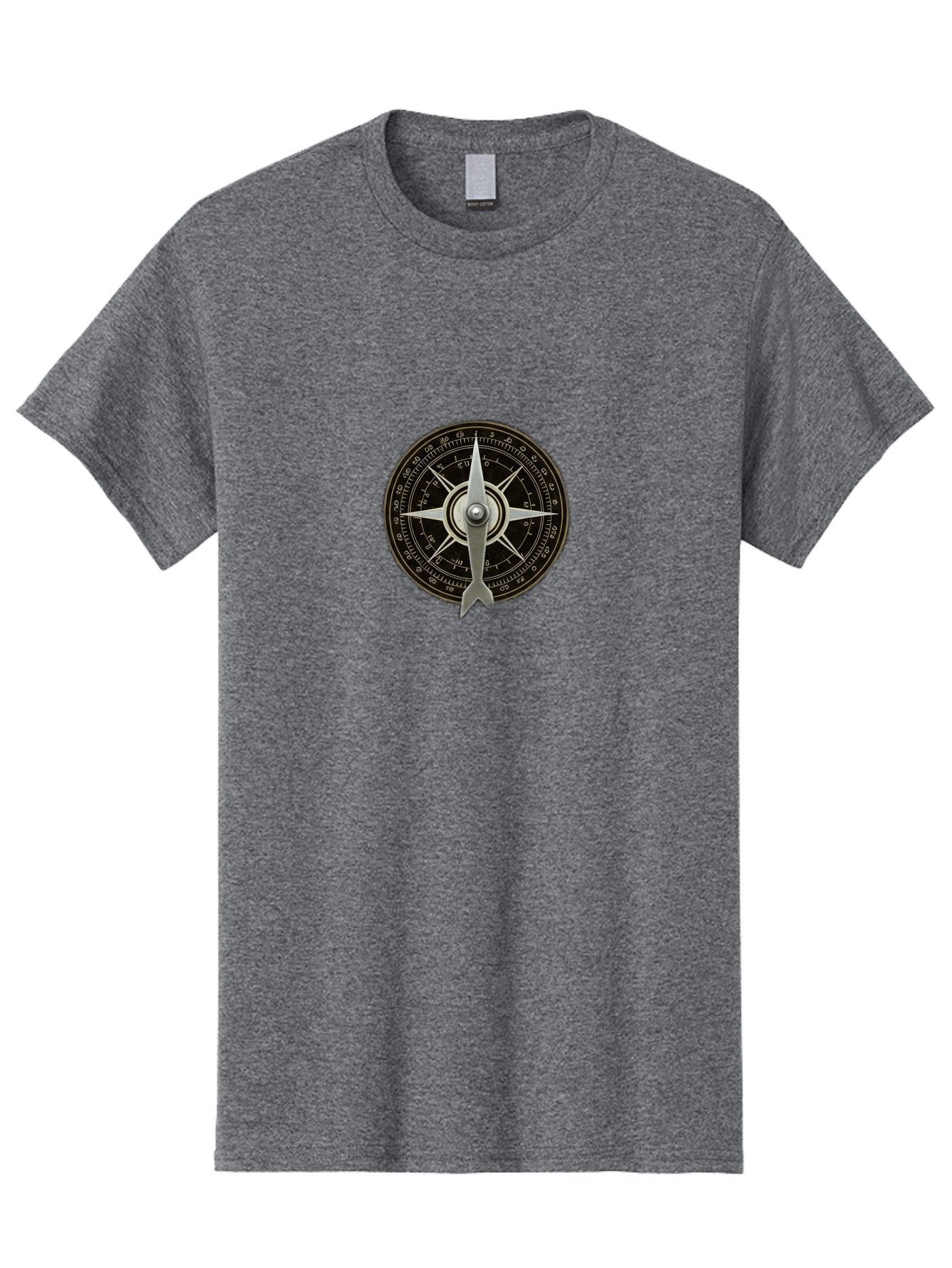 Compass-Rose Men'S Graphic Tee, 100% Cotton, Comfortable Casual Summer Wear, Machine Washable, Vintage Camera, Old Camera, Antique Camera, Black Camera, Classic Photography, Photography Equipment, Nostalgic Device, Film Camera, Camera Art Bag328