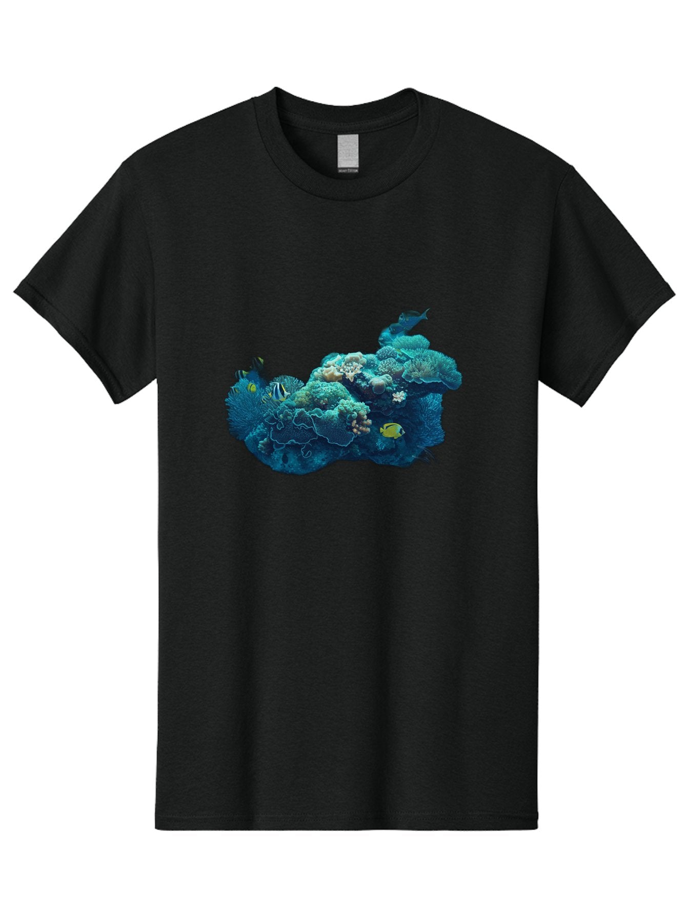 Coral-Reef-1 Men'S Graphic Tee, 100% Cotton, Comfortable Casual Summer Wear, Machine Washable, Vintage Camera, Old Camera, Antique Camera, Black Camera, Classic Photography, Photography Equipment, Nostalgic Device, Film Camera, Camera Art Bag334 8