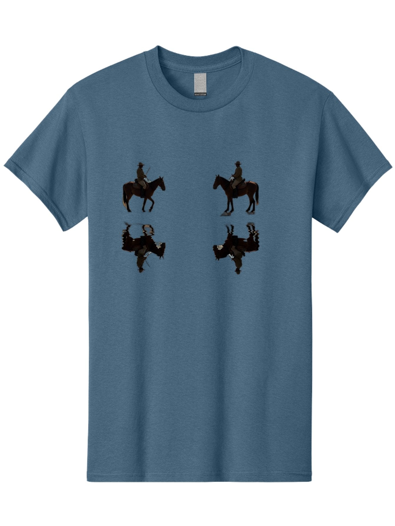Cowboy-Silhouettes Men'S Graphic Tee, 100% Cotton, Comfortable Casual Summer Wear, Machine Washable, Vintage Camera, Old Camera, Antique Camera, Black Camera, Classic Photography, Photography Equipment, Nostalgic Device, Film Camera, Bag349 9