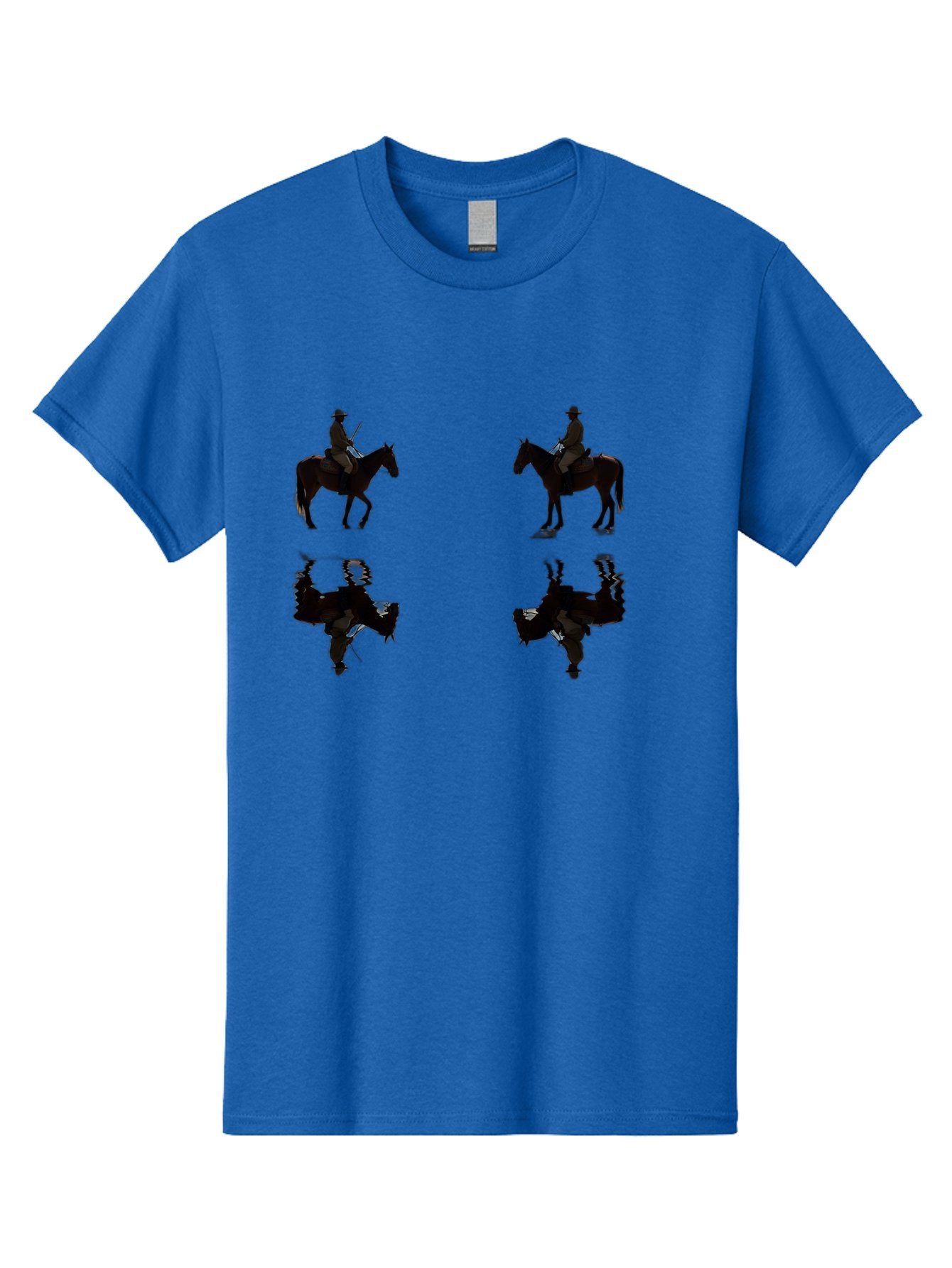 Cowboy-Silhouettes Men'S Graphic Tee, 100% Cotton, Comfortable Casual Summer Wear, Machine Washable, Vintage Camera, Old Camera, Antique Camera, Black Camera, Classic Photography, Photography Equipment, Nostalgic Device, Film Camera, Bag349
