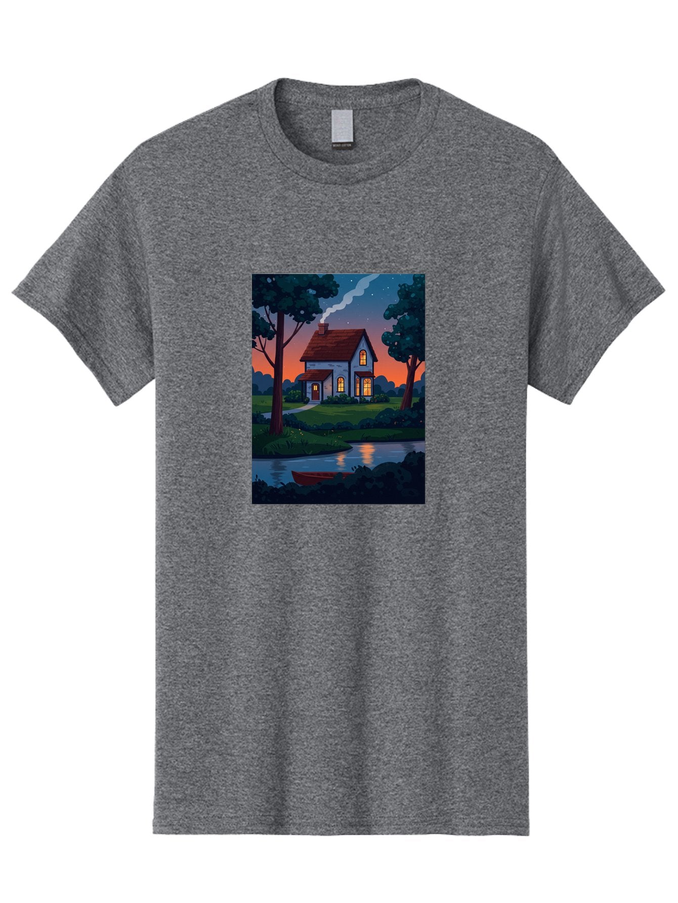 Cozy-House-By-The-River Men'S Graphic Tee, 100% Cotton, Comfortable Casual Summer Wear, Machine Washable, Vintage Camera, Old Camera, Antique Camera, Black Camera, Classic Photography, Photography Equipment, Nostalgic Device, Film Camera, Bag352 5