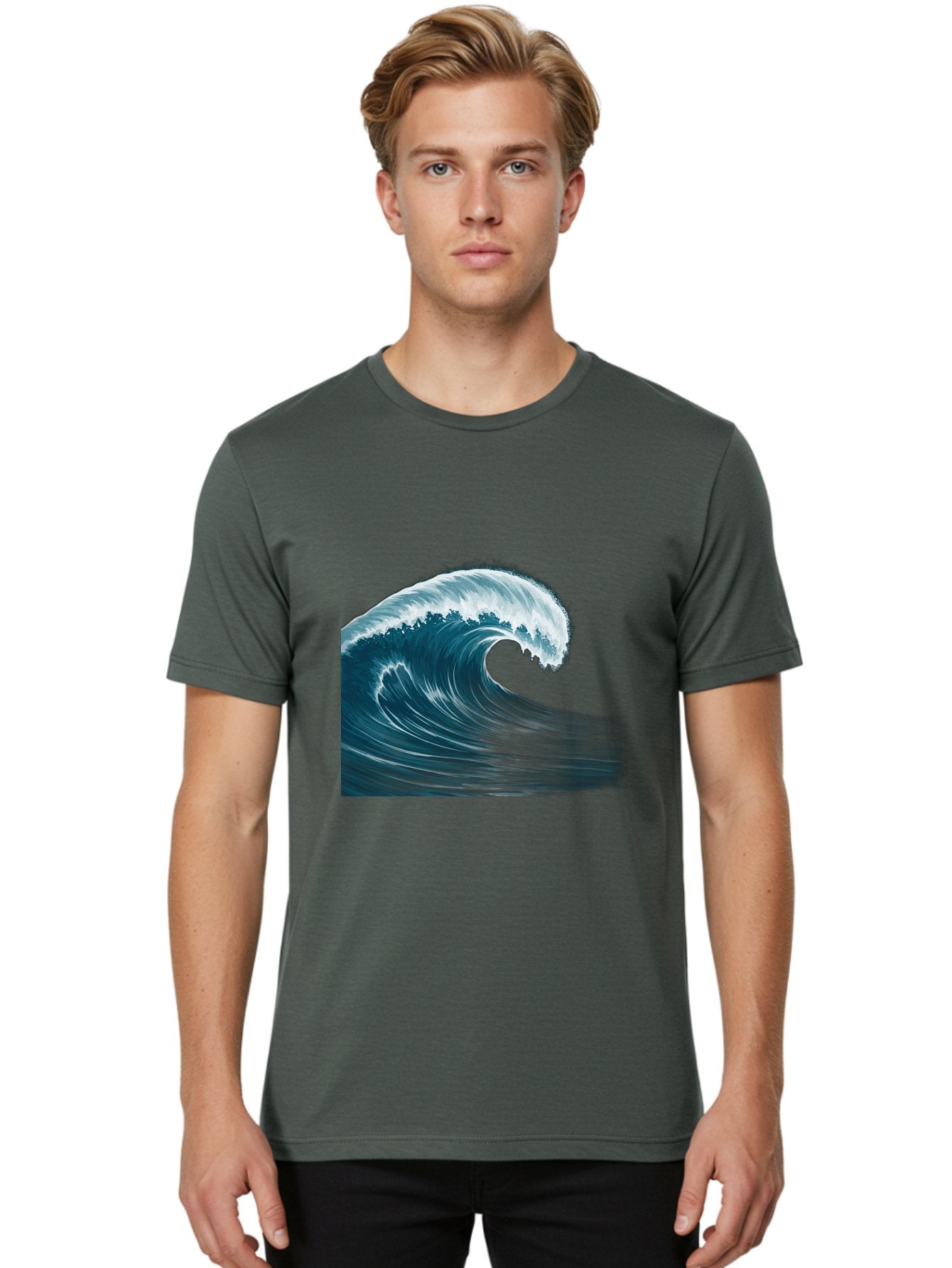 Crashing-Wave Men'S Graphic Tee, 100% Cotton, Comfortable Casual Summer Wear, Machine Washable, Vintage Camera, Old Camera, Antique Camera, Black Camera, Classic Photography, Photography Equipment, Nostalgic Device, Film Camera, Camera Art Bag356 25