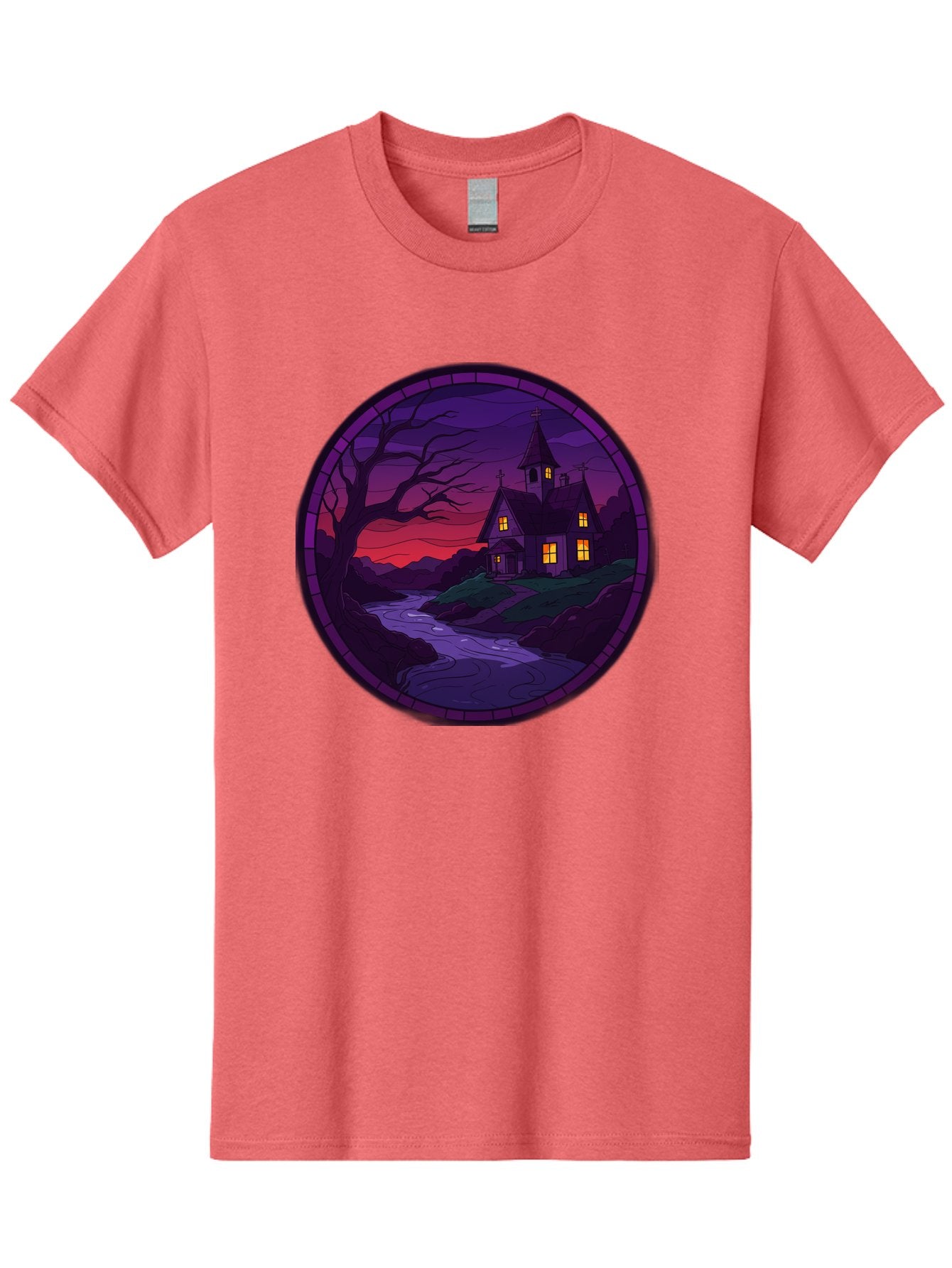 Creepy-Church-By-River Men'S Graphic Tee, 100% Cotton, Comfortable Casual Summer Wear, Machine Washable, Vintage Camera, Old Camera, Antique Camera, Black Camera, Classic Photography, Photography Equipment, Nostalgic Device, Film Camera, Bag358 13