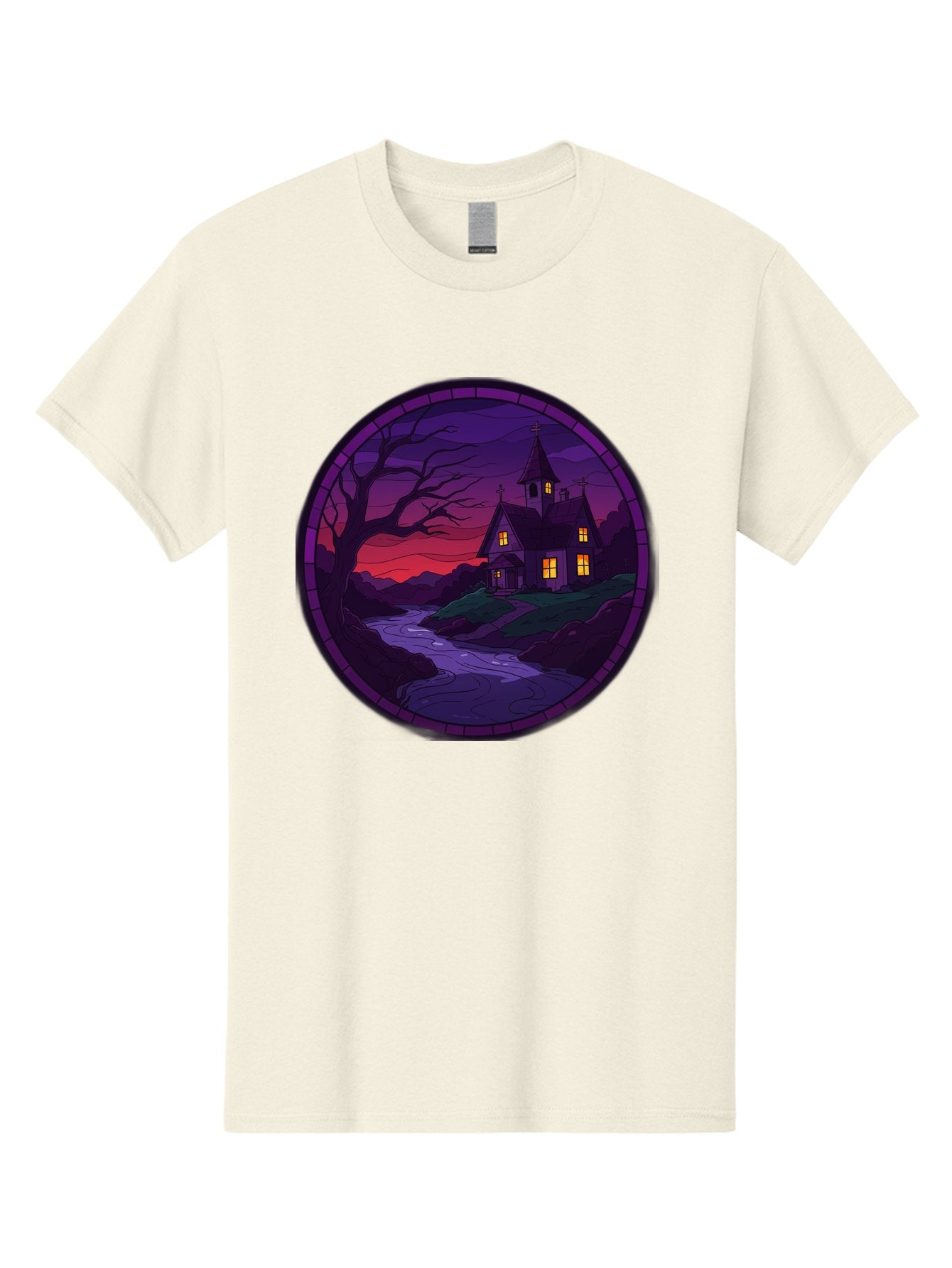 Creepy-Church-By-River Men'S Graphic Tee, 100% Cotton, Comfortable Casual Summer Wear, Machine Washable, Vintage Camera, Old Camera, Antique Camera, Black Camera, Classic Photography, Photography Equipment, Nostalgic Device, Film Camera, Bag358 10