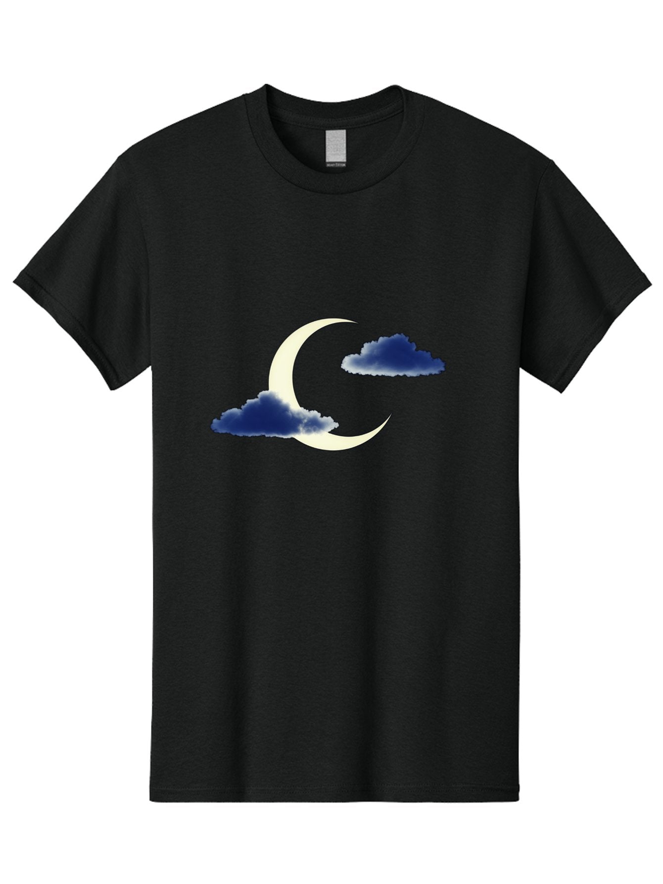 Crescent-Moon-With-Clouds Men'S Graphic Tee, 100% Cotton, Comfortable Casual Summer Wear, Machine Washable, Vintage Camera, Old Camera, Antique Camera, Black Camera, Classic Photography, Photography Equipment, Nostalgic Device, Film Camera, Bag362 3