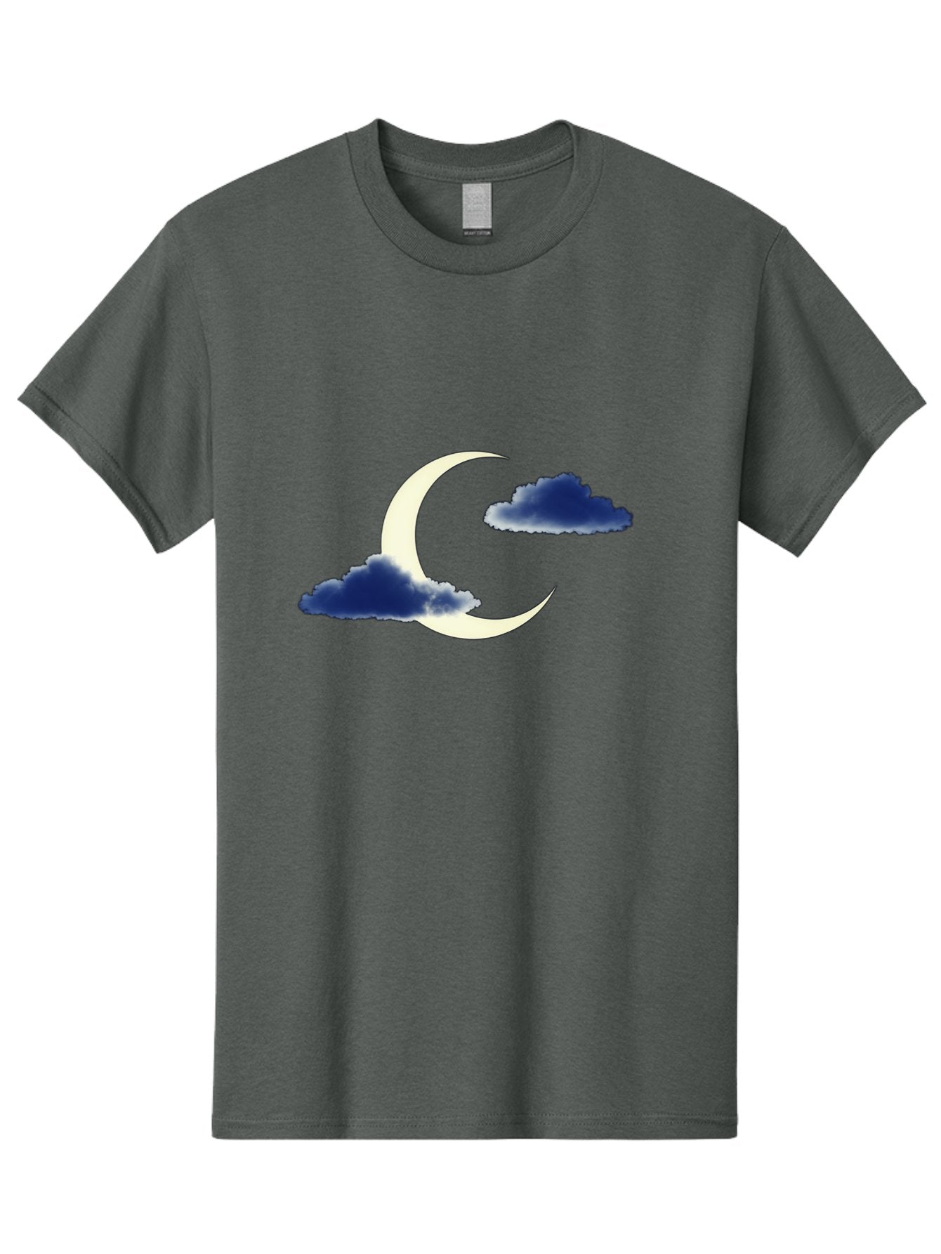 Crescent-Moon-With-Clouds Men'S Graphic Tee, 100% Cotton, Comfortable Casual Summer Wear, Machine Washable, Vintage Camera, Old Camera, Antique Camera, Black Camera, Classic Photography, Photography Equipment, Nostalgic Device, Film Camera, Bag362 14