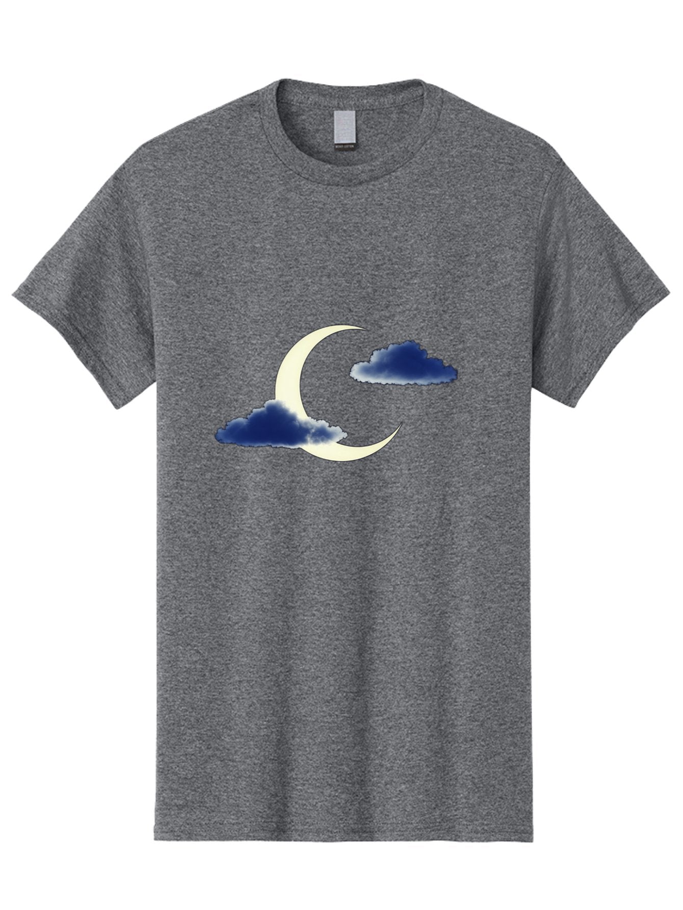 Crescent-Moon-With-Clouds Men'S Graphic Tee, 100% Cotton, Comfortable Casual Summer Wear, Machine Washable, Vintage Camera, Old Camera, Antique Camera, Black Camera, Classic Photography, Photography Equipment, Nostalgic Device, Film Camera, Bag362 7