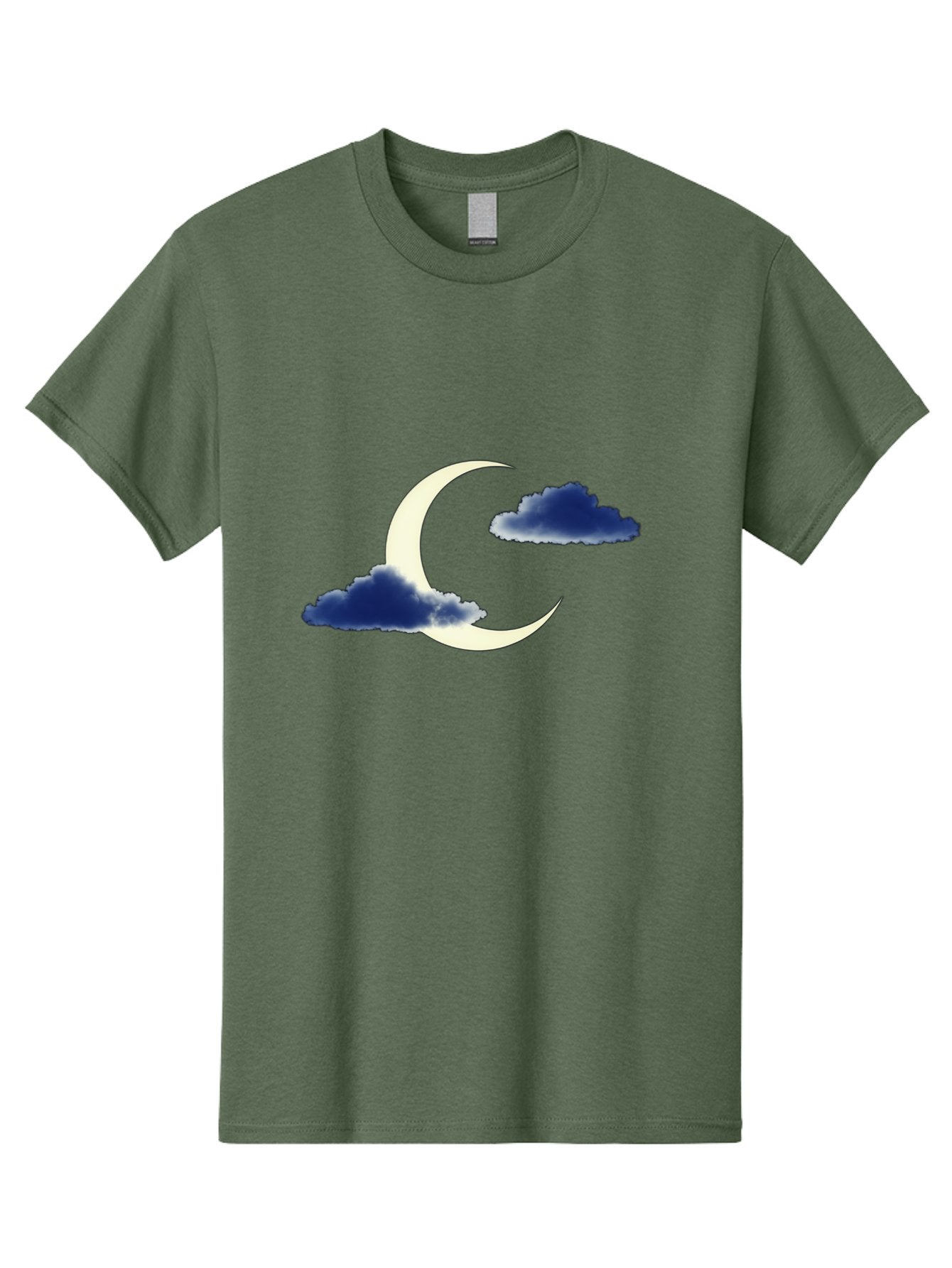 Crescent-Moon-With-Clouds Men'S Graphic Tee, 100% Cotton, Comfortable Casual Summer Wear, Machine Washable, Vintage Camera, Old Camera, Antique Camera, Black Camera, Classic Photography, Photography Equipment, Nostalgic Device, Film Camera, Bag362