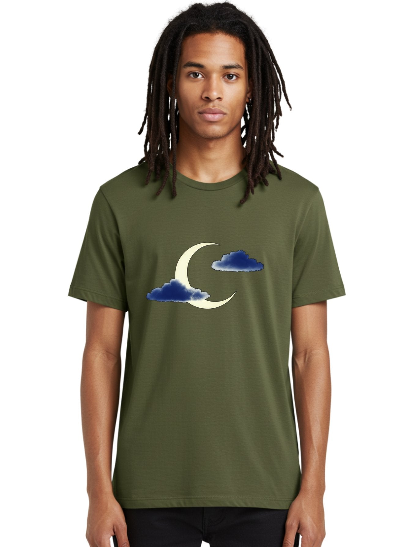 Crescent-Moon-With-Clouds Men'S Graphic Tee, 100% Cotton, Comfortable Casual Summer Wear, Machine Washable, Vintage Camera, Old Camera, Antique Camera, Black Camera, Classic Photography, Photography Equipment, Nostalgic Device, Film Camera, Bag362 19
