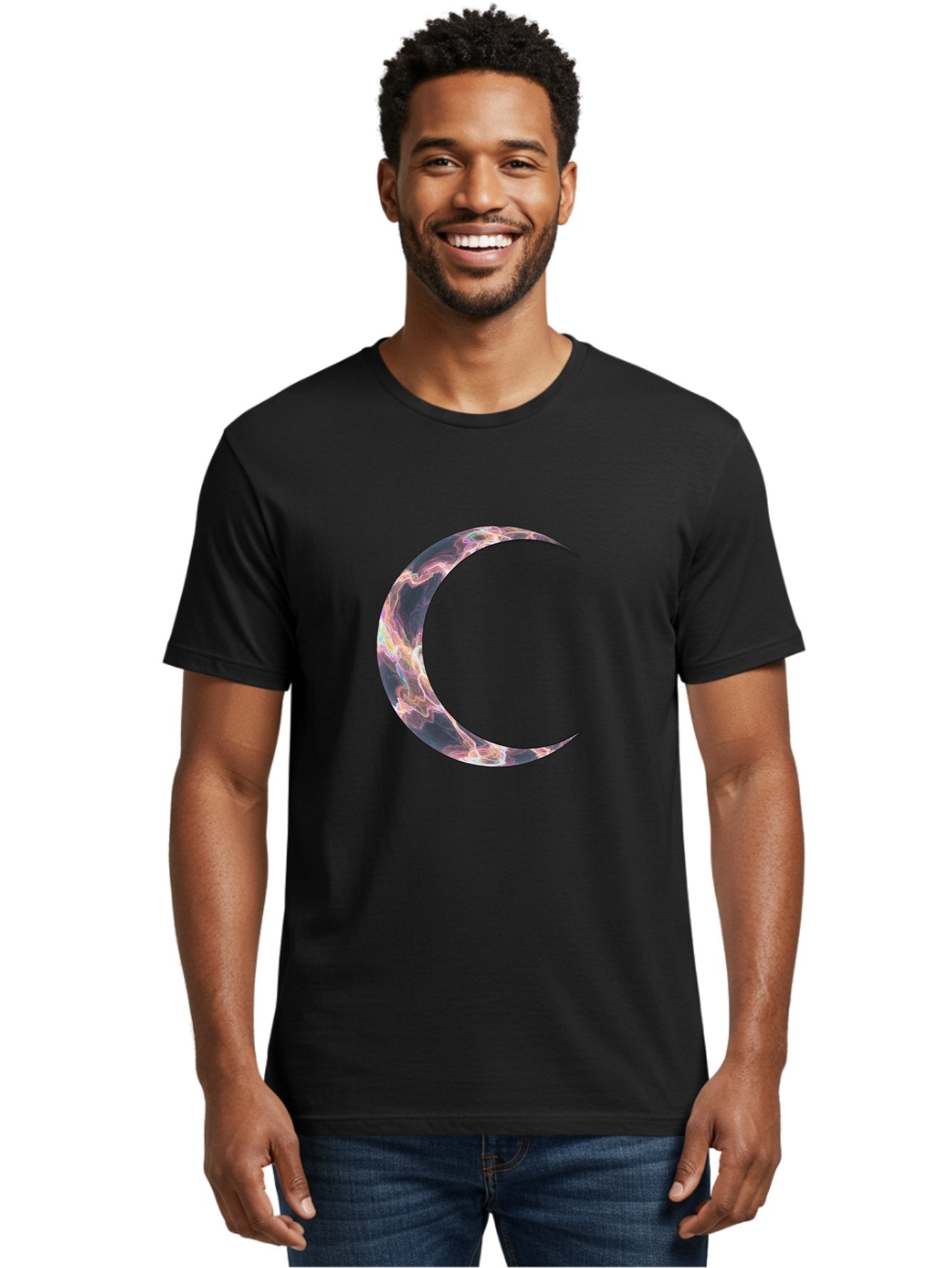 Crescent-Moon Men'S Graphic Tee, 100% Cotton, Comfortable Casual Summer Wear, Machine Washable, Vintage Camera, Old Camera, Antique Camera, Black Camera, Classic Photography, Photography Equipment, Nostalgic Device, Film Camera, Camera Art Bag363 16