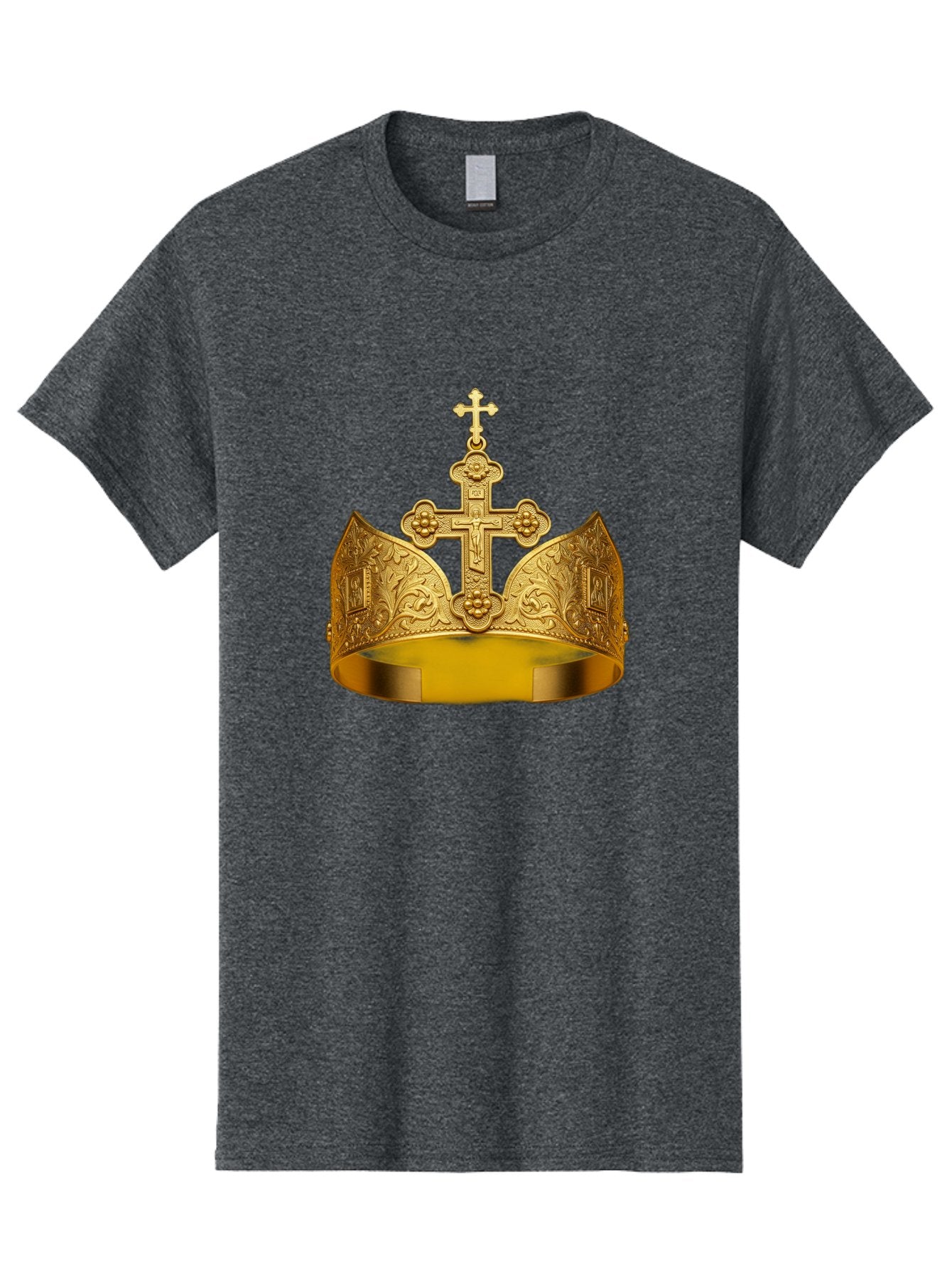 Crown-With-Cross Men'S Graphic Tee, 100% Cotton, Comfortable Casual Summer Wear, Machine Washable, Vintage Camera, Old Camera, Antique Camera, Black Camera, Classic Photography, Photography Equipment, Nostalgic Device, Film Camera, Camera Art Bag365 3