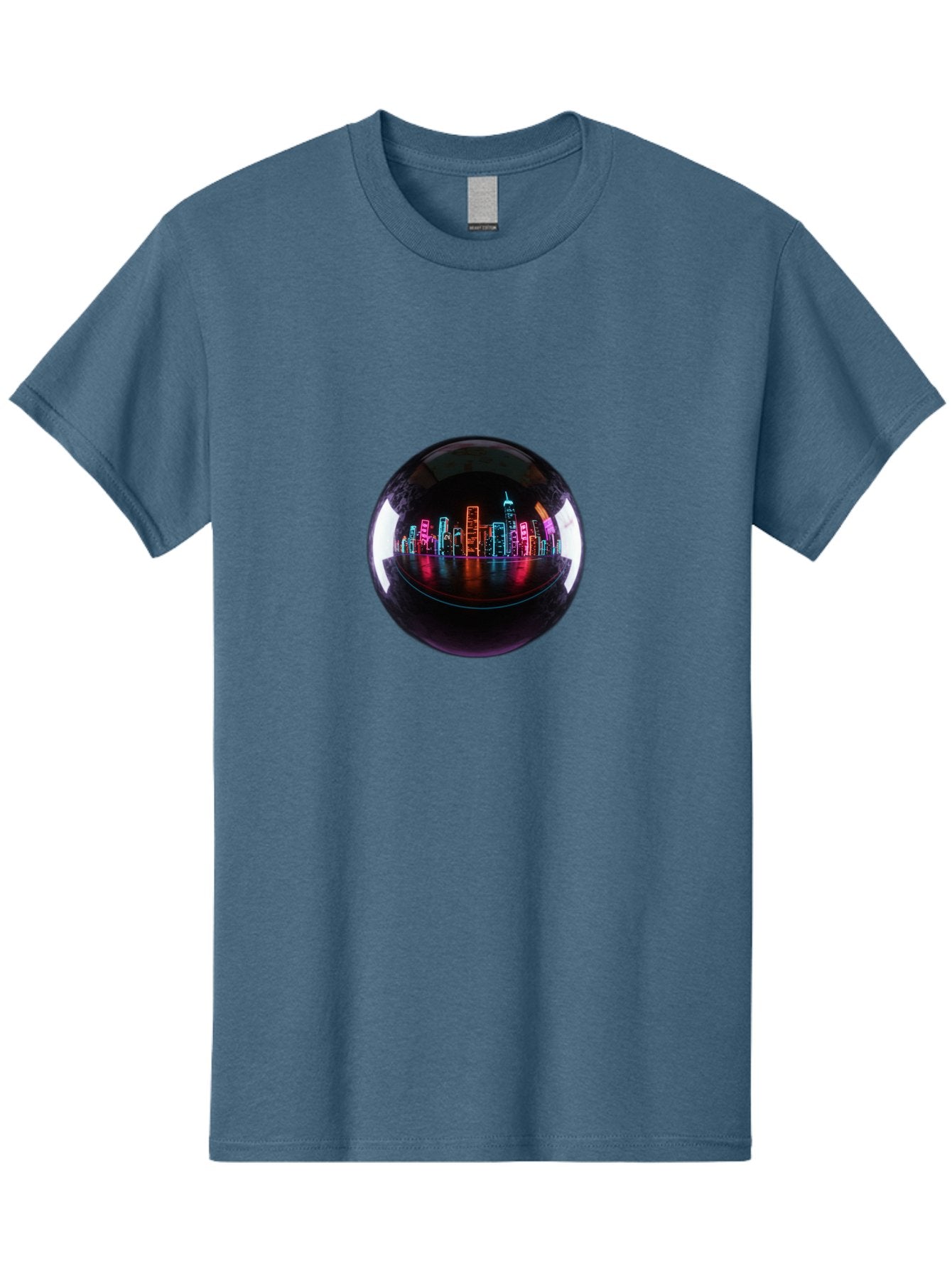 Crystal-Ball-Cityscape Men'S Graphic Tee, 100% Cotton, Comfortable Casual Summer Wear, Machine Washable, Vintage Camera, Old Camera, Antique Camera, Black Camera, Classic Photography, Photography Equipment, Nostalgic Device, Film Camera, Bag367 11