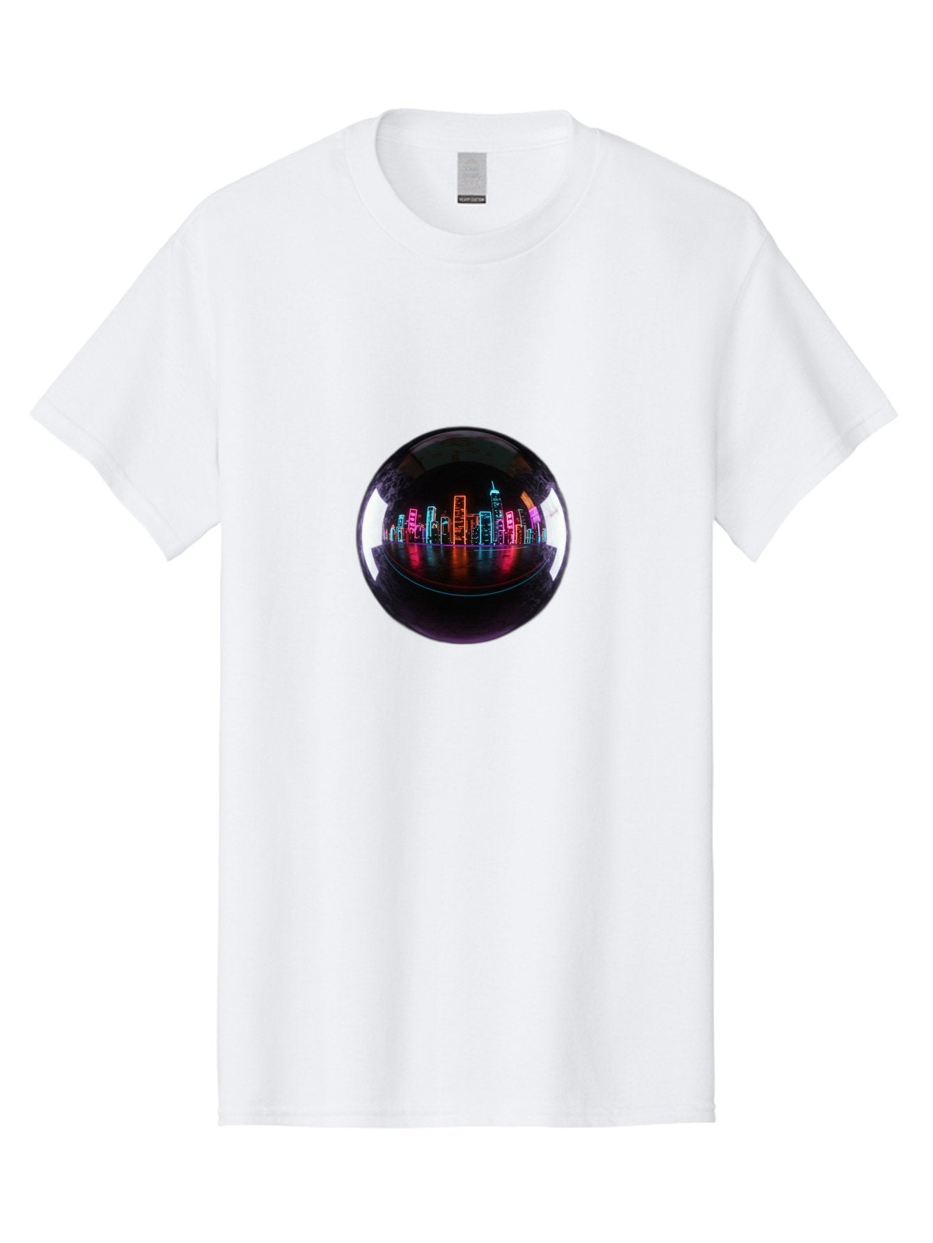 Crystal-Ball-Cityscape Men'S Graphic Tee, 100% Cotton, Comfortable Casual Summer Wear, Machine Washable, Vintage Camera, Old Camera, Antique Camera, Black Camera, Classic Photography, Photography Equipment, Nostalgic Device, Film Camera, Bag367 15