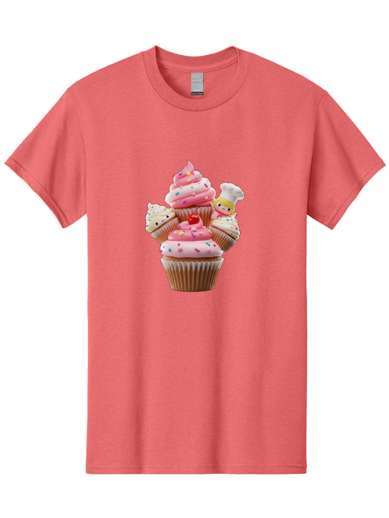 Cupcake-With-Chef Men'S Graphic Tee, 100% Cotton, Comfortable Casual Summer Wear, Machine Washable, Vintage Camera, Old Camera, Antique Camera, Black Camera, Classic Photography, Photography Equipment, Nostalgic Device, Film Camera, Camera Art Bag372 9