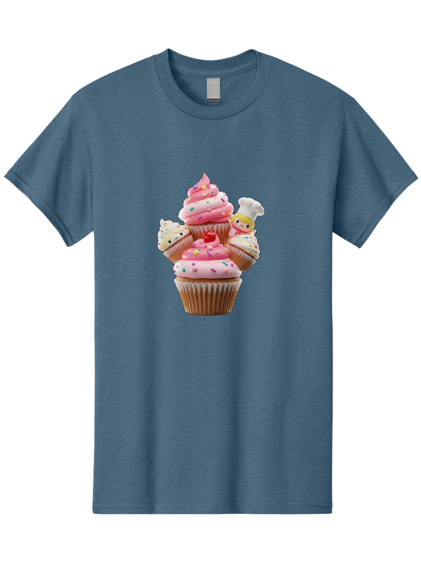 Cupcake-With-Chef Men'S Graphic Tee, 100% Cotton, Comfortable Casual Summer Wear, Machine Washable, Vintage Camera, Old Camera, Antique Camera, Black Camera, Classic Photography, Photography Equipment, Nostalgic Device, Film Camera, Camera Art Bag372
