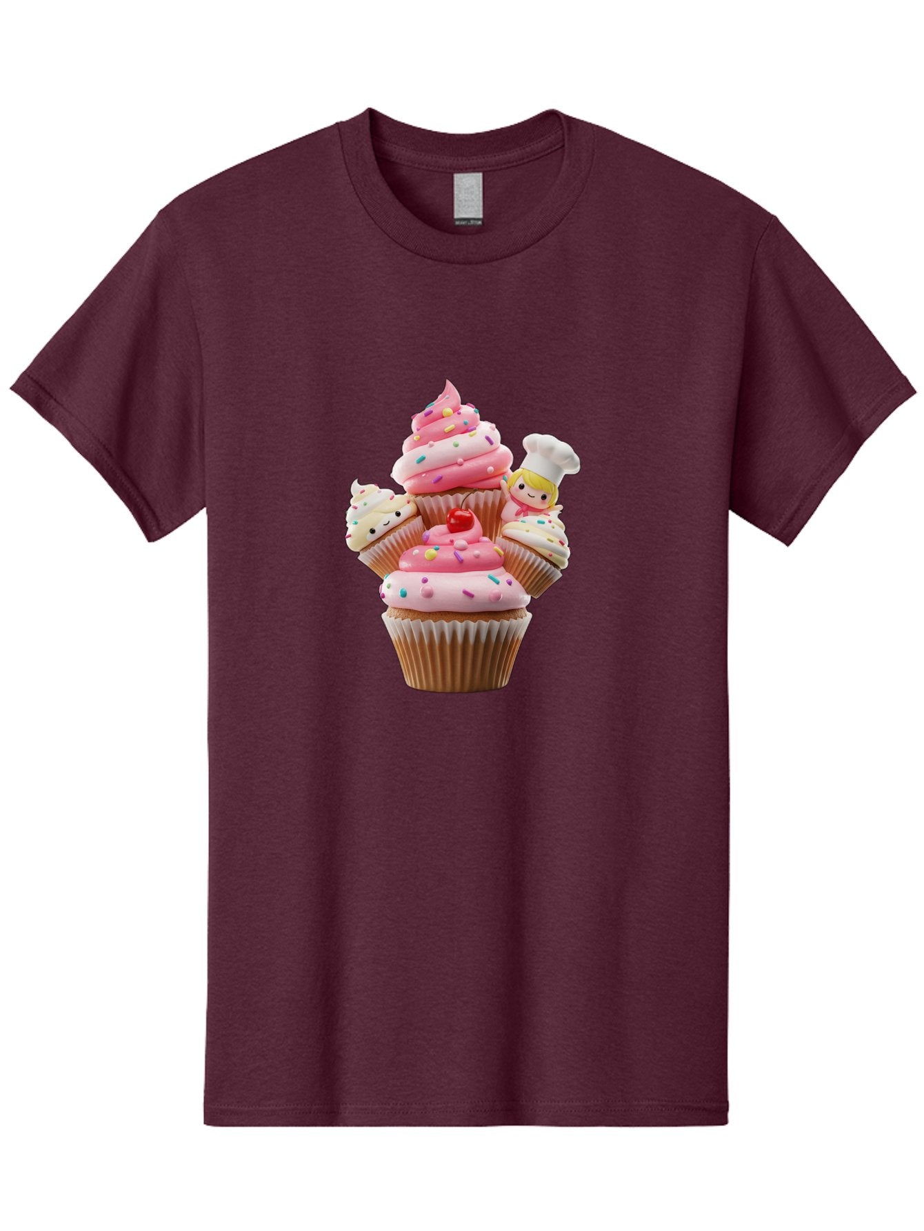Cupcake-With-Chef Men'S Graphic Tee, 100% Cotton, Comfortable Casual Summer Wear, Machine Washable, Vintage Camera, Old Camera, Antique Camera, Black Camera, Classic Photography, Photography Equipment, Nostalgic Device, Film Camera, Camera Art Bag372 12
