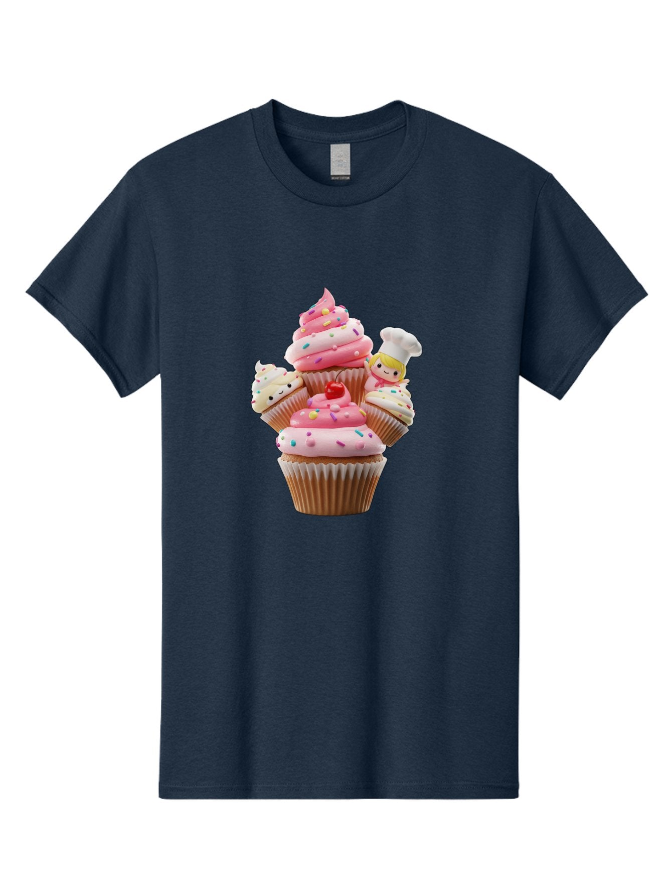 Cupcake-With-Chef Men'S Graphic Tee, 100% Cotton, Comfortable Casual Summer Wear, Machine Washable, Vintage Camera, Old Camera, Antique Camera, Black Camera, Classic Photography, Photography Equipment, Nostalgic Device, Film Camera, Camera Art Bag372 10