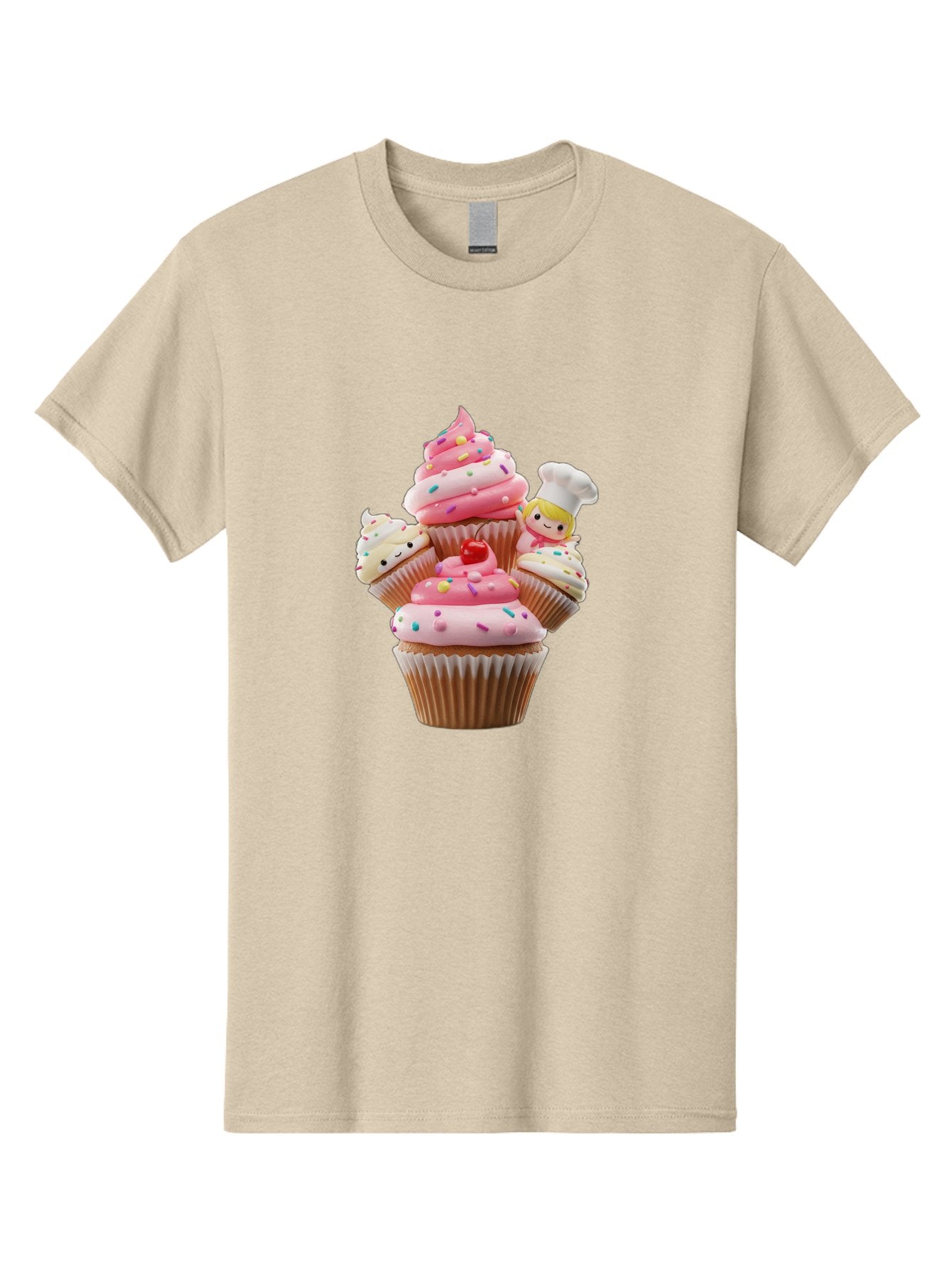 Cupcake-With-Chef Men'S Graphic Tee, 100% Cotton, Comfortable Casual Summer Wear, Machine Washable, Vintage Camera, Old Camera, Antique Camera, Black Camera, Classic Photography, Photography Equipment, Nostalgic Device, Film Camera, Camera Art Bag372 6