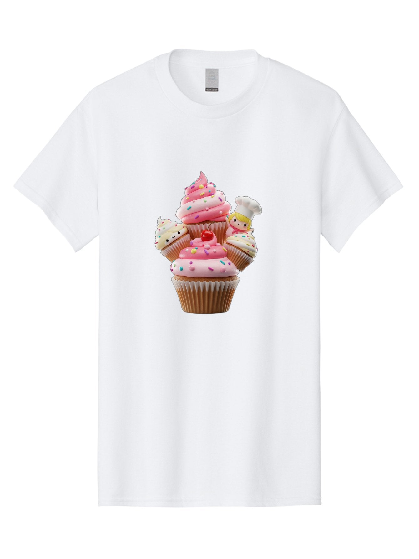 Cupcake-With-Chef Men'S Graphic Tee, 100% Cotton, Comfortable Casual Summer Wear, Machine Washable, Vintage Camera, Old Camera, Antique Camera, Black Camera, Classic Photography, Photography Equipment, Nostalgic Device, Film Camera, Camera Art Bag372 11