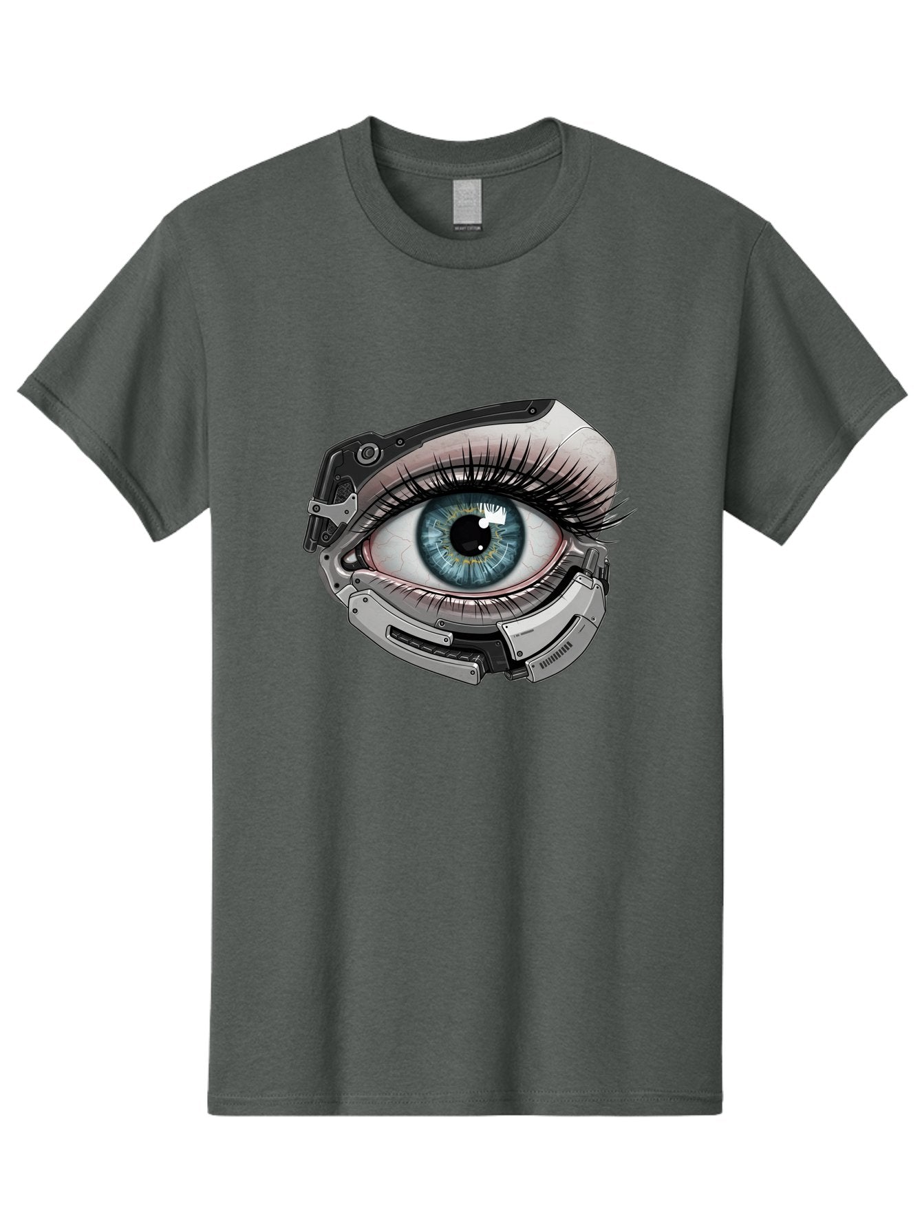 Cyborg-Eye Men'S Graphic Tee, 100% Cotton, Comfortable Casual Summer Wear, Machine Washable, Vintage Camera, Old Camera, Antique Camera, Black Camera, Classic Photography, Photography Equipment, Nostalgic Device, Film Camera, Camera Art Bag376 12