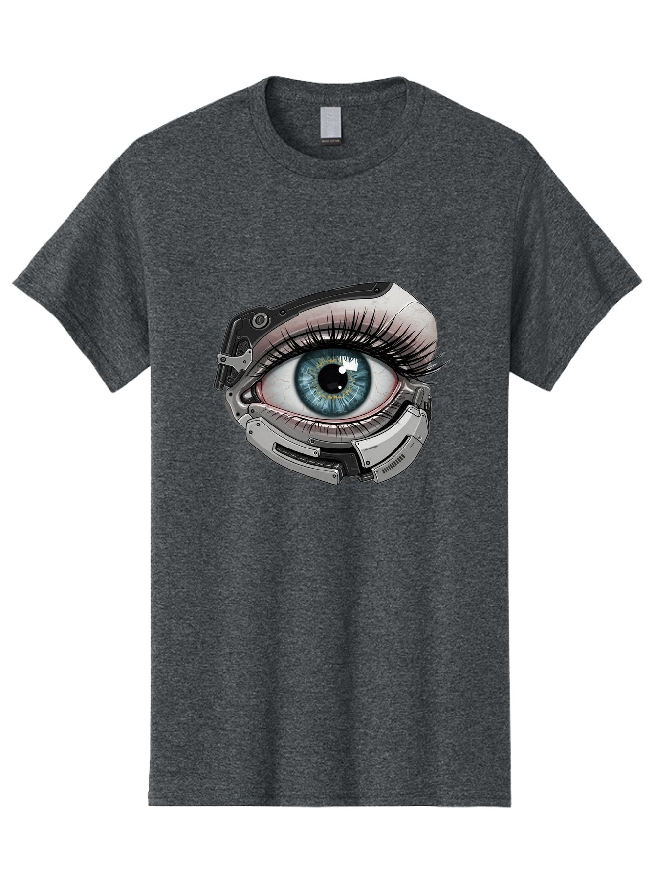 Cyborg-Eye Men'S Graphic Tee, 100% Cotton, Comfortable Casual Summer Wear, Machine Washable, Vintage Camera, Old Camera, Antique Camera, Black Camera, Classic Photography, Photography Equipment, Nostalgic Device, Film Camera, Camera Art Bag376 15