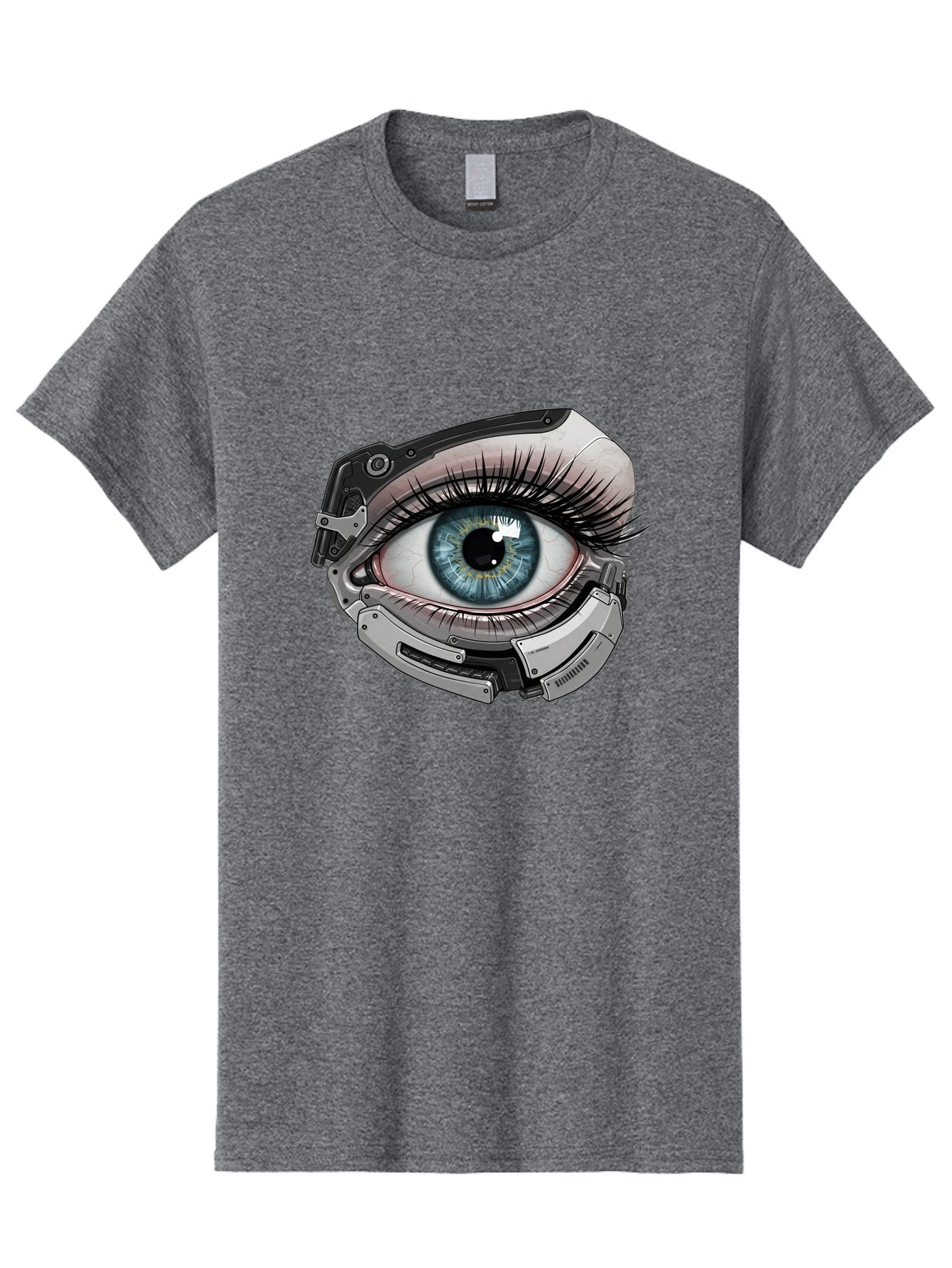 Cyborg-Eye Men'S Graphic Tee, 100% Cotton, Comfortable Casual Summer Wear, Machine Washable, Vintage Camera, Old Camera, Antique Camera, Black Camera, Classic Photography, Photography Equipment, Nostalgic Device, Film Camera, Camera Art Bag376