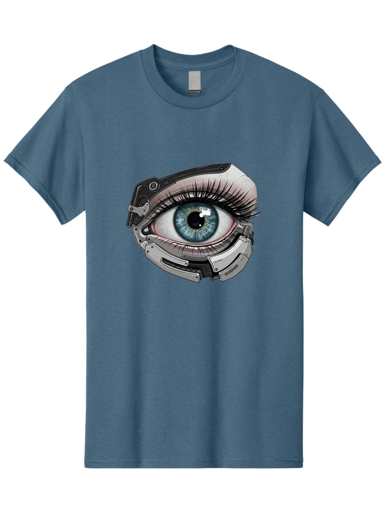 Cyborg-Eye Men'S Graphic Tee, 100% Cotton, Comfortable Casual Summer Wear, Machine Washable, Vintage Camera, Old Camera, Antique Camera, Black Camera, Classic Photography, Photography Equipment, Nostalgic Device, Film Camera, Camera Art Bag376 11