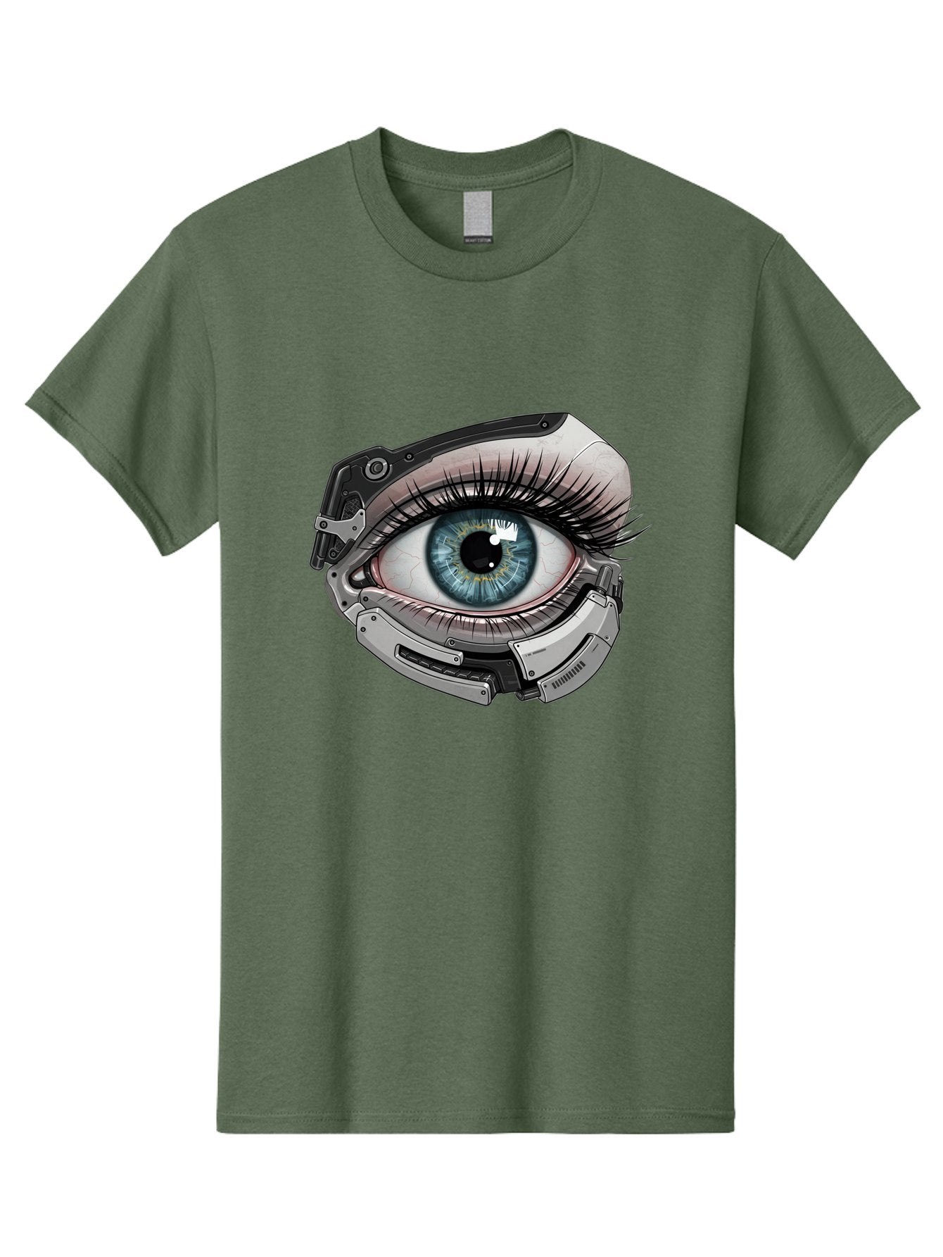 Cyborg-Eye Men'S Graphic Tee, 100% Cotton, Comfortable Casual Summer Wear, Machine Washable, Vintage Camera, Old Camera, Antique Camera, Black Camera, Classic Photography, Photography Equipment, Nostalgic Device, Film Camera, Camera Art Bag376 7