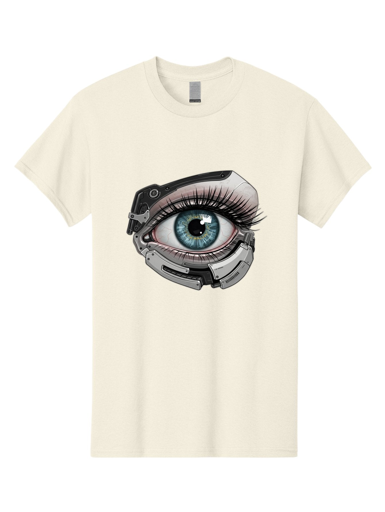Cyborg-Eye Men'S Graphic Tee, 100% Cotton, Comfortable Casual Summer Wear, Machine Washable, Vintage Camera, Old Camera, Antique Camera, Black Camera, Classic Photography, Photography Equipment, Nostalgic Device, Film Camera, Camera Art Bag376 5