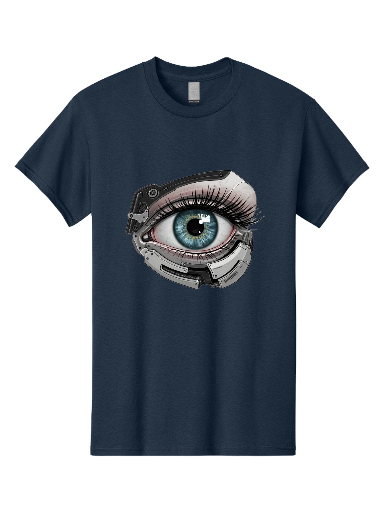 Cyborg-Eye Men'S Graphic Tee, 100% Cotton, Comfortable Casual Summer Wear, Machine Washable, Vintage Camera, Old Camera, Antique Camera, Black Camera, Classic Photography, Photography Equipment, Nostalgic Device, Film Camera, Camera Art Bag376 4
