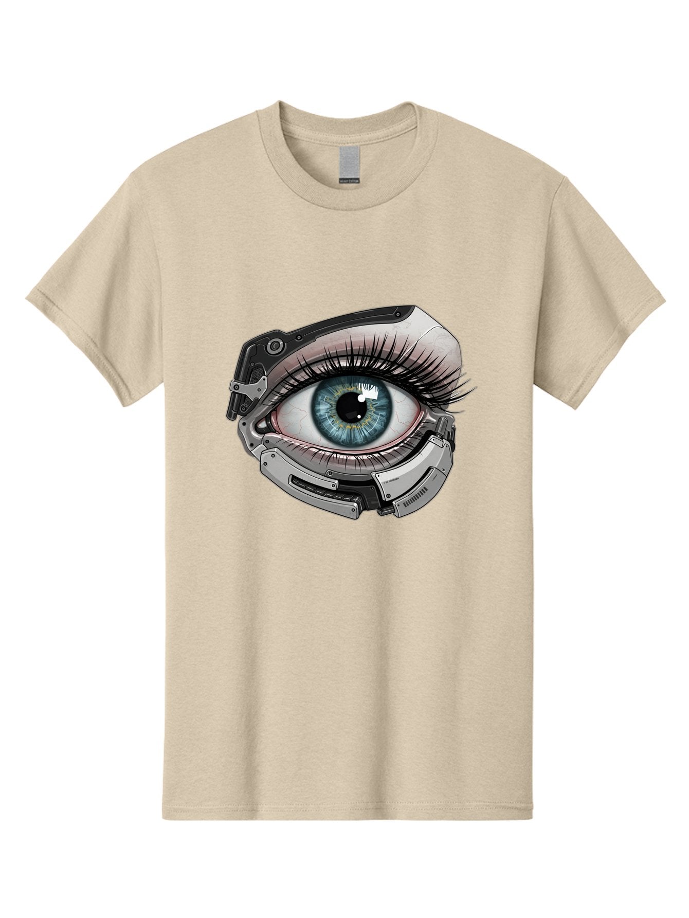 Cyborg-Eye Men'S Graphic Tee, 100% Cotton, Comfortable Casual Summer Wear, Machine Washable, Vintage Camera, Old Camera, Antique Camera, Black Camera, Classic Photography, Photography Equipment, Nostalgic Device, Film Camera, Camera Art Bag376 8