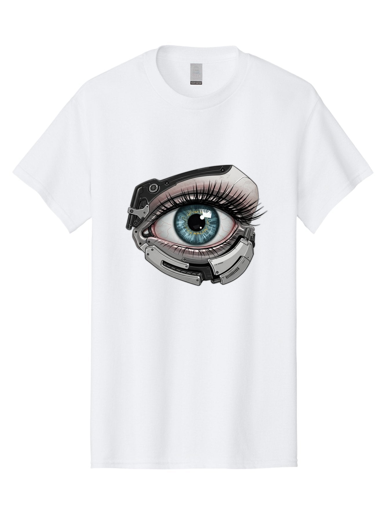 Cyborg-Eye Men'S Graphic Tee, 100% Cotton, Comfortable Casual Summer Wear, Machine Washable, Vintage Camera, Old Camera, Antique Camera, Black Camera, Classic Photography, Photography Equipment, Nostalgic Device, Film Camera, Camera Art Bag376 3