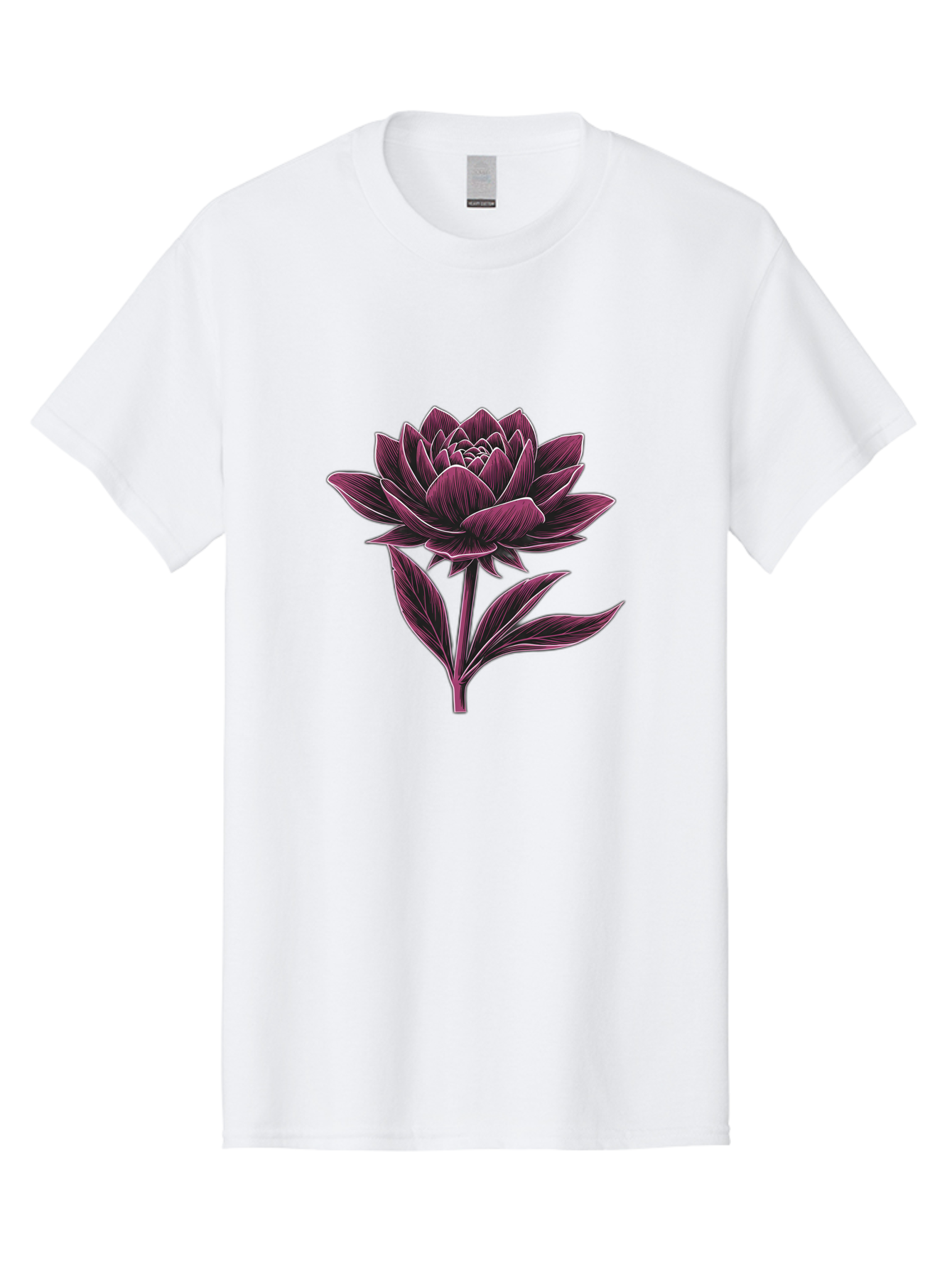 Dahlia-Flower Men'S Graphic Tee, 100% Cotton, Comfortable Casual Summer Wear, Machine Washable, Vintage Camera, Old Camera, Antique Camera, Black Camera, Classic Photography, Photography Equipment, Nostalgic Device, Film Camera, Camera Art Bag377
