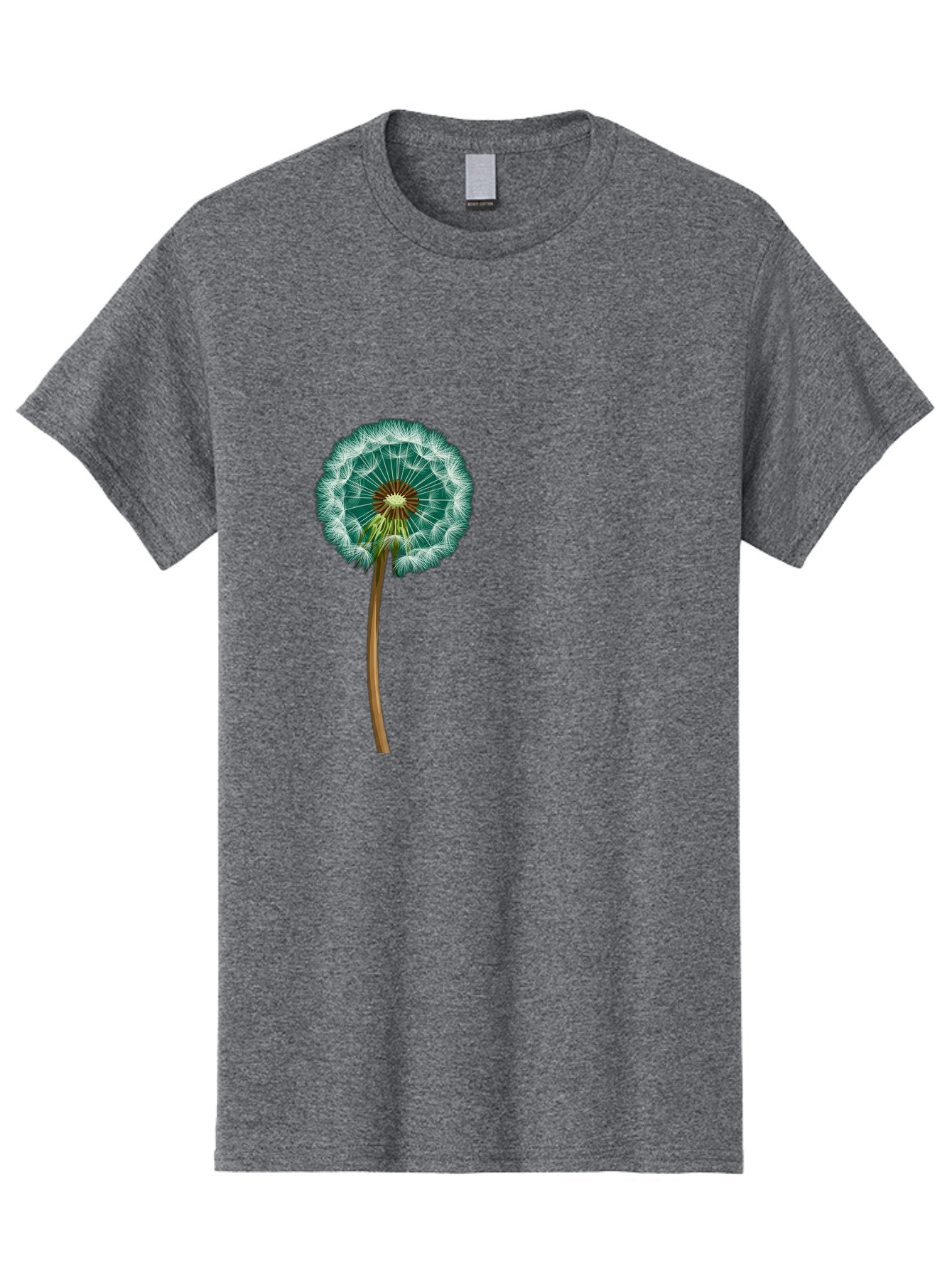 Dandelion-Seed-Head Men'S Graphic Tee, 100% Cotton, Comfortable Casual Summer Wear, Machine Washable, Vintage Camera, Old Camera, Antique Camera, Black Camera, Classic Photography, Photography Equipment, Nostalgic Device, Film Camera, Bag379 3