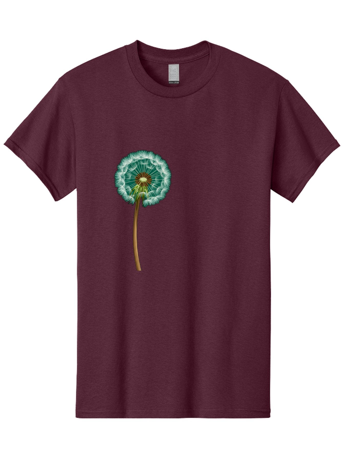 Dandelion-Seed-Head Men'S Graphic Tee, 100% Cotton, Comfortable Casual Summer Wear, Machine Washable, Vintage Camera, Old Camera, Antique Camera, Black Camera, Classic Photography, Photography Equipment, Nostalgic Device, Film Camera, Bag379 8