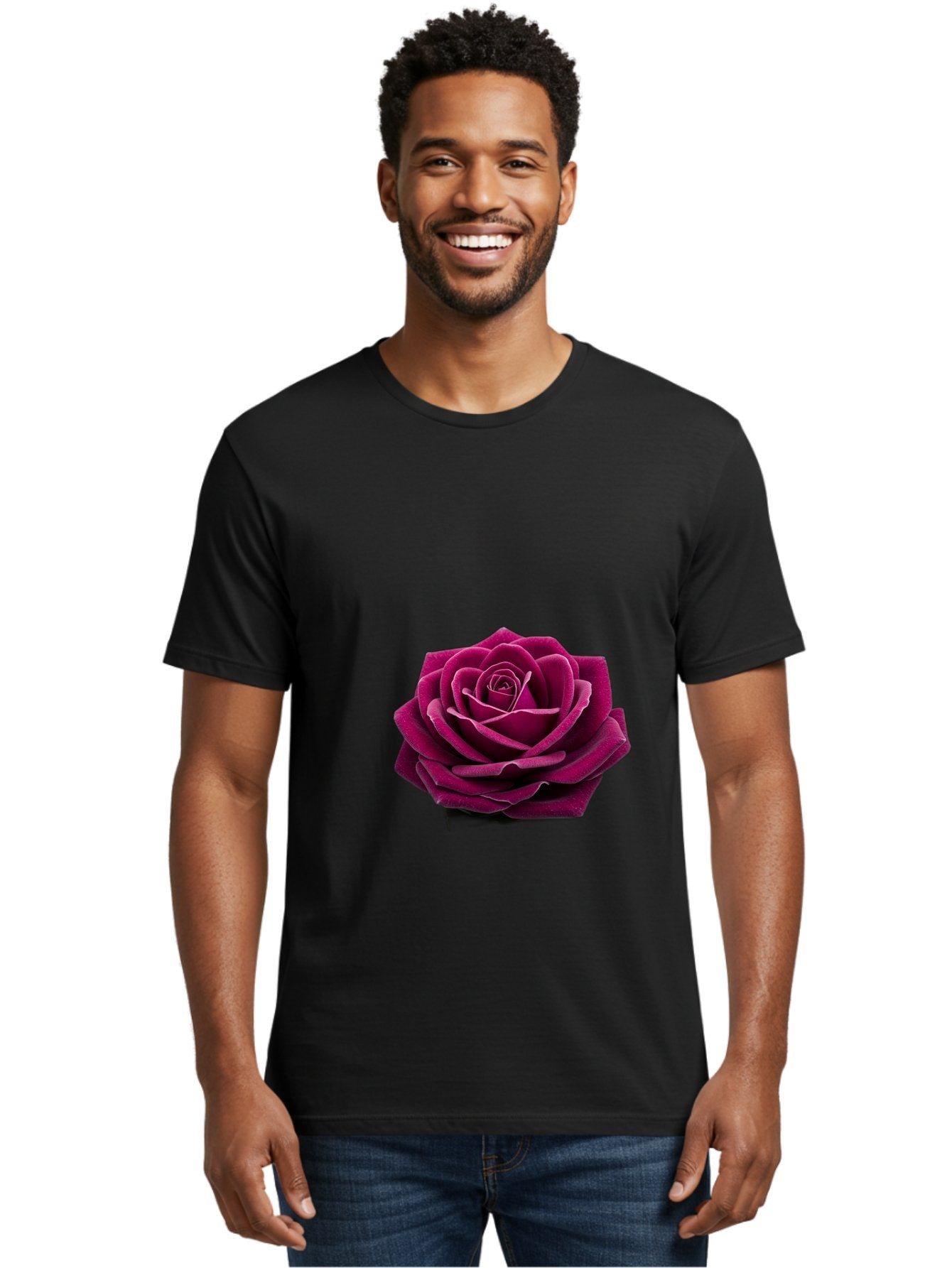 Dark-Purple-Rose Men'S Graphic Tee, 100% Cotton, Comfortable Casual Summer Wear, Machine Washable, Vintage Camera, Old Camera, Antique Camera, Black Camera, Classic Photography, Photography Equipment, Nostalgic Device, Film Camera, Camera Art Bag382 30
