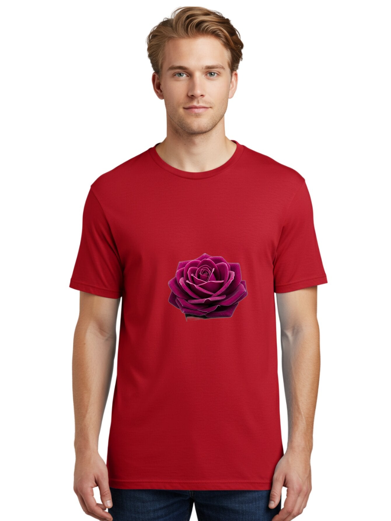Dark-Purple-Rose Men'S Graphic Tee, 100% Cotton, Comfortable Casual Summer Wear, Machine Washable, Vintage Camera, Old Camera, Antique Camera, Black Camera, Classic Photography, Photography Equipment, Nostalgic Device, Film Camera, Camera Art Bag382 17