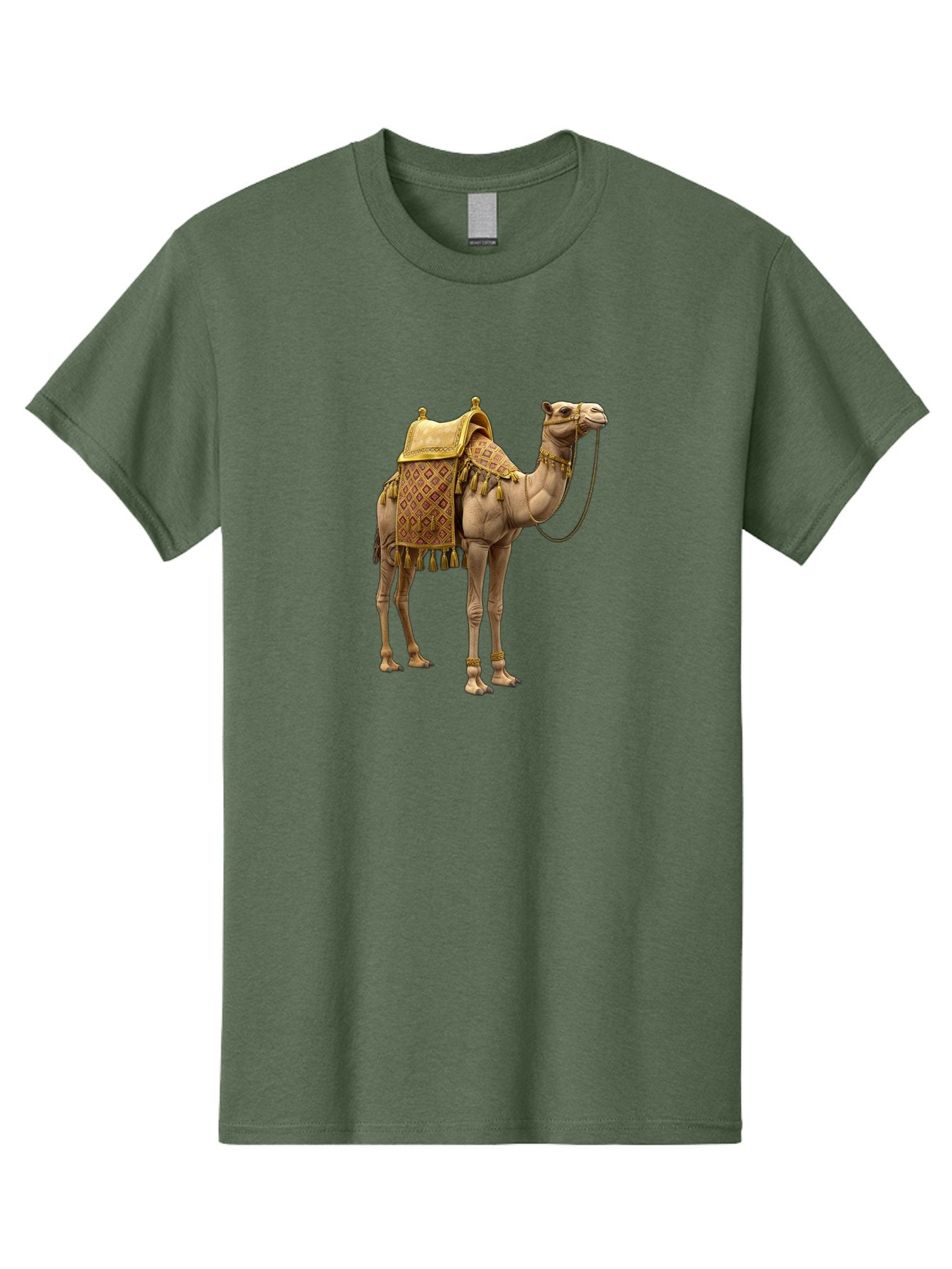 Decorated-Camel Men'S Graphic Tee, 100% Cotton, Comfortable Casual Summer Wear, Machine Washable, Vintage Camera, Old Camera, Antique Camera, Black Camera, Classic Photography, Photography Equipment, Nostalgic Device, Film Camera, Camera Art Bag384 8