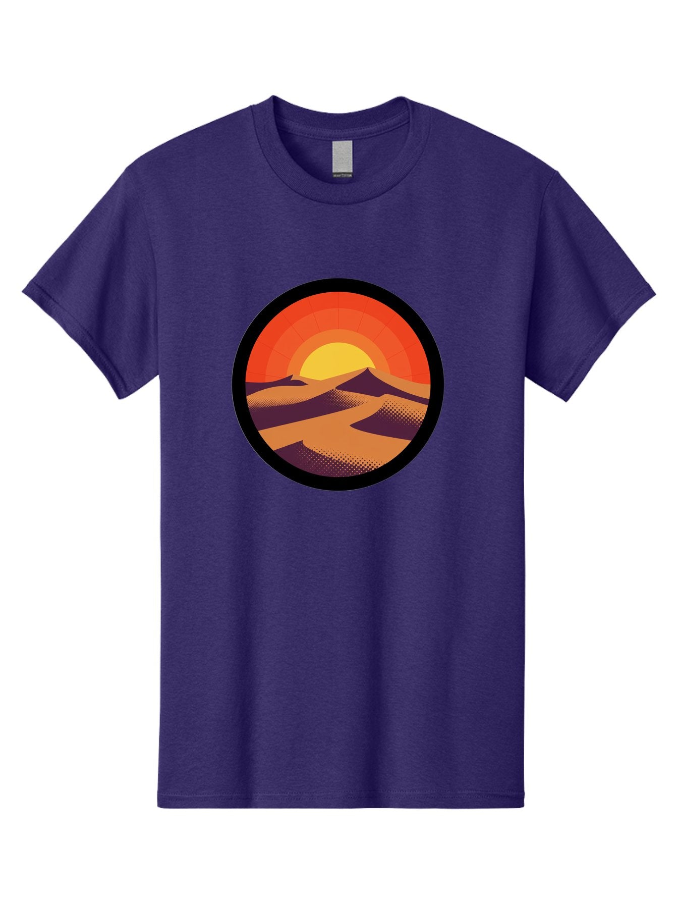 Desert-Sunset-1 Men'S Graphic Tee, 100% Cotton, Comfortable Casual Summer Wear, Machine Washable, Vintage Camera, Old Camera, Antique Camera, Black Camera, Classic Photography, Photography Equipment, Nostalgic Device, Film Camera, Camera Art Bag389 11