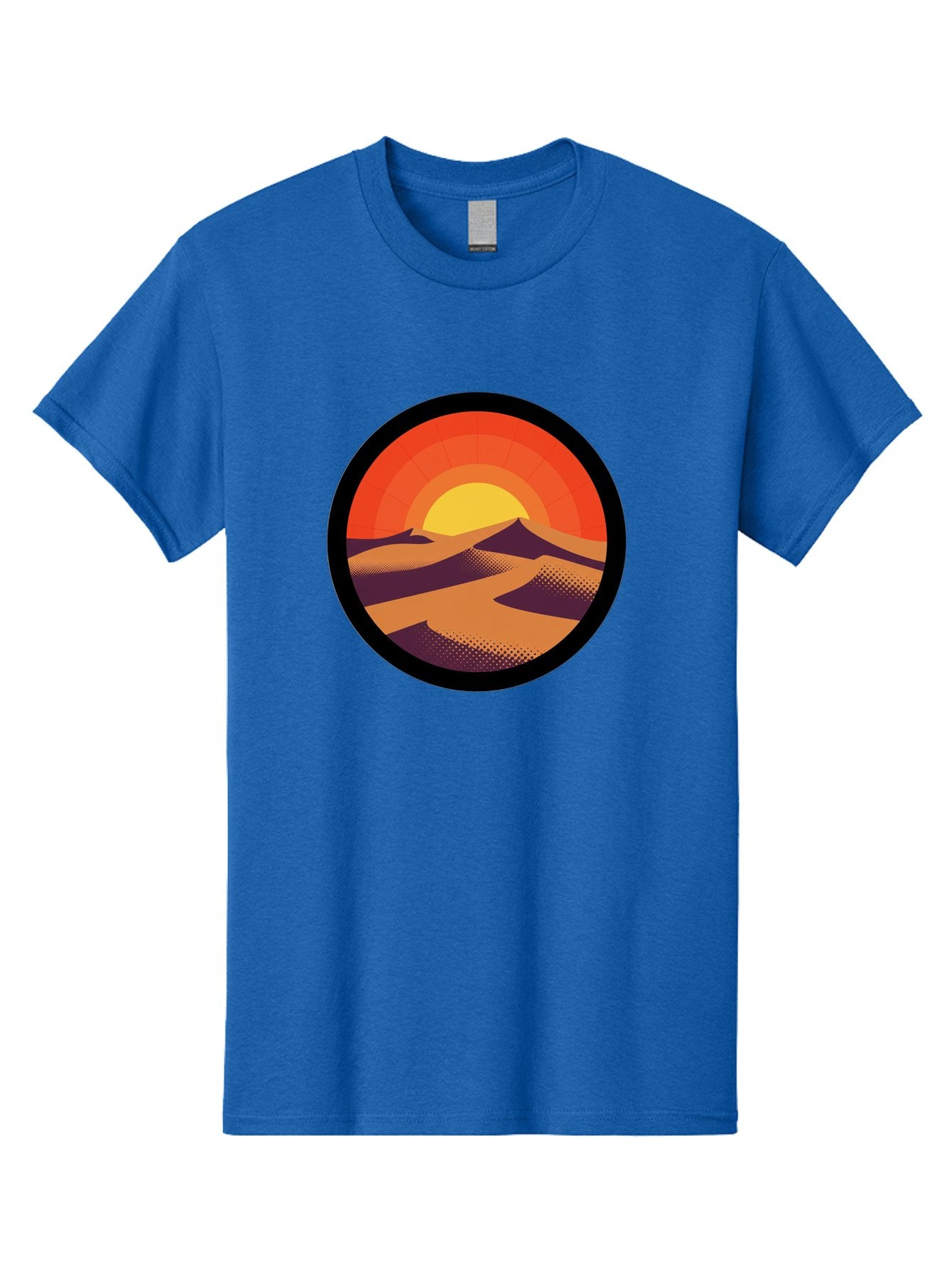 Desert-Sunset-1 Men'S Graphic Tee, 100% Cotton, Comfortable Casual Summer Wear, Machine Washable, Vintage Camera, Old Camera, Antique Camera, Black Camera, Classic Photography, Photography Equipment, Nostalgic Device, Film Camera, Camera Art Bag389
