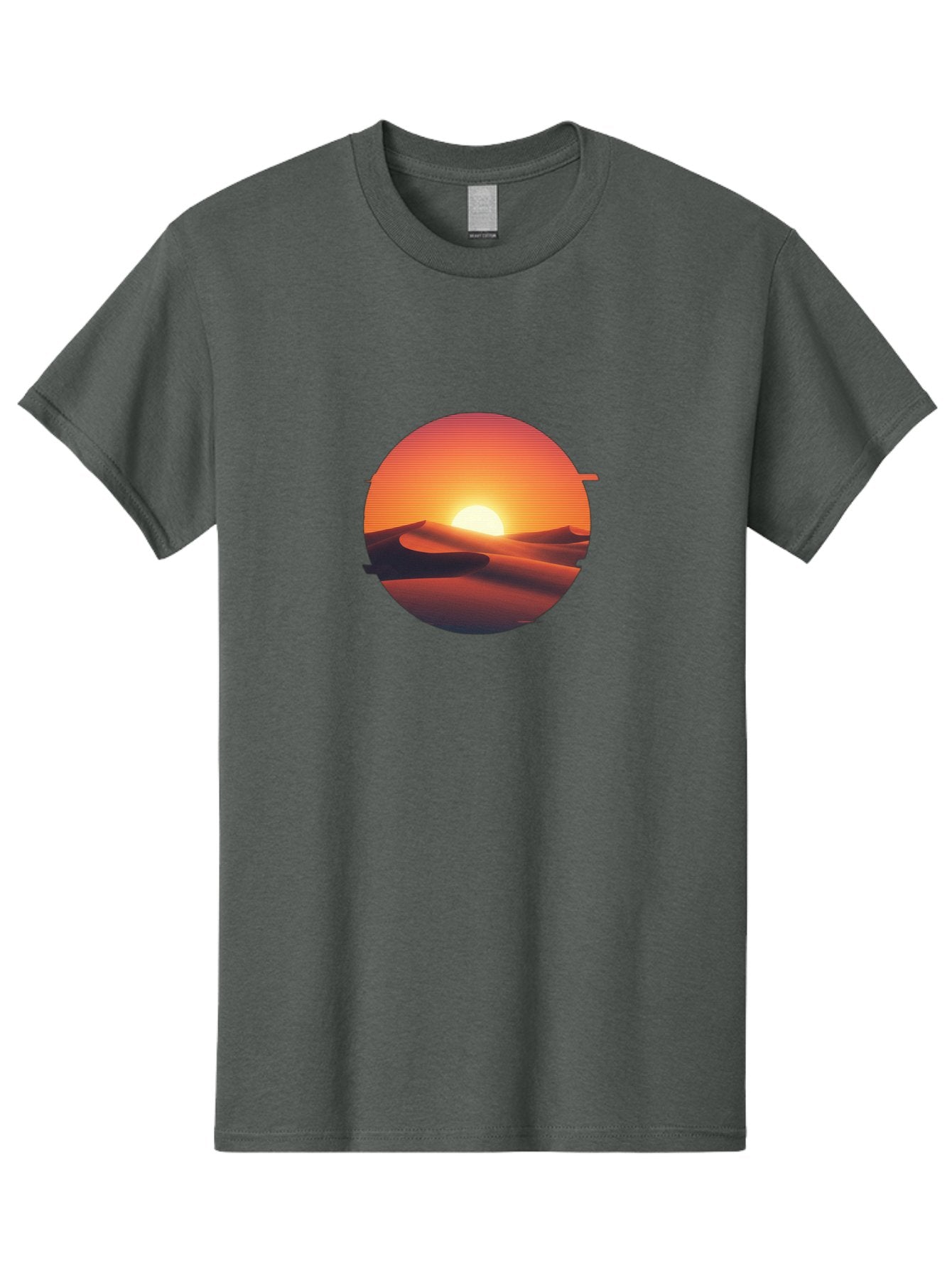 Desert-Sunset-2 Men'S Graphic Tee, 100% Cotton, Comfortable Casual Summer Wear, Machine Washable, Vintage Camera, Old Camera, Antique Camera, Black Camera, Classic Photography, Photography Equipment, Nostalgic Device, Film Camera, Camera Art Bag390 12