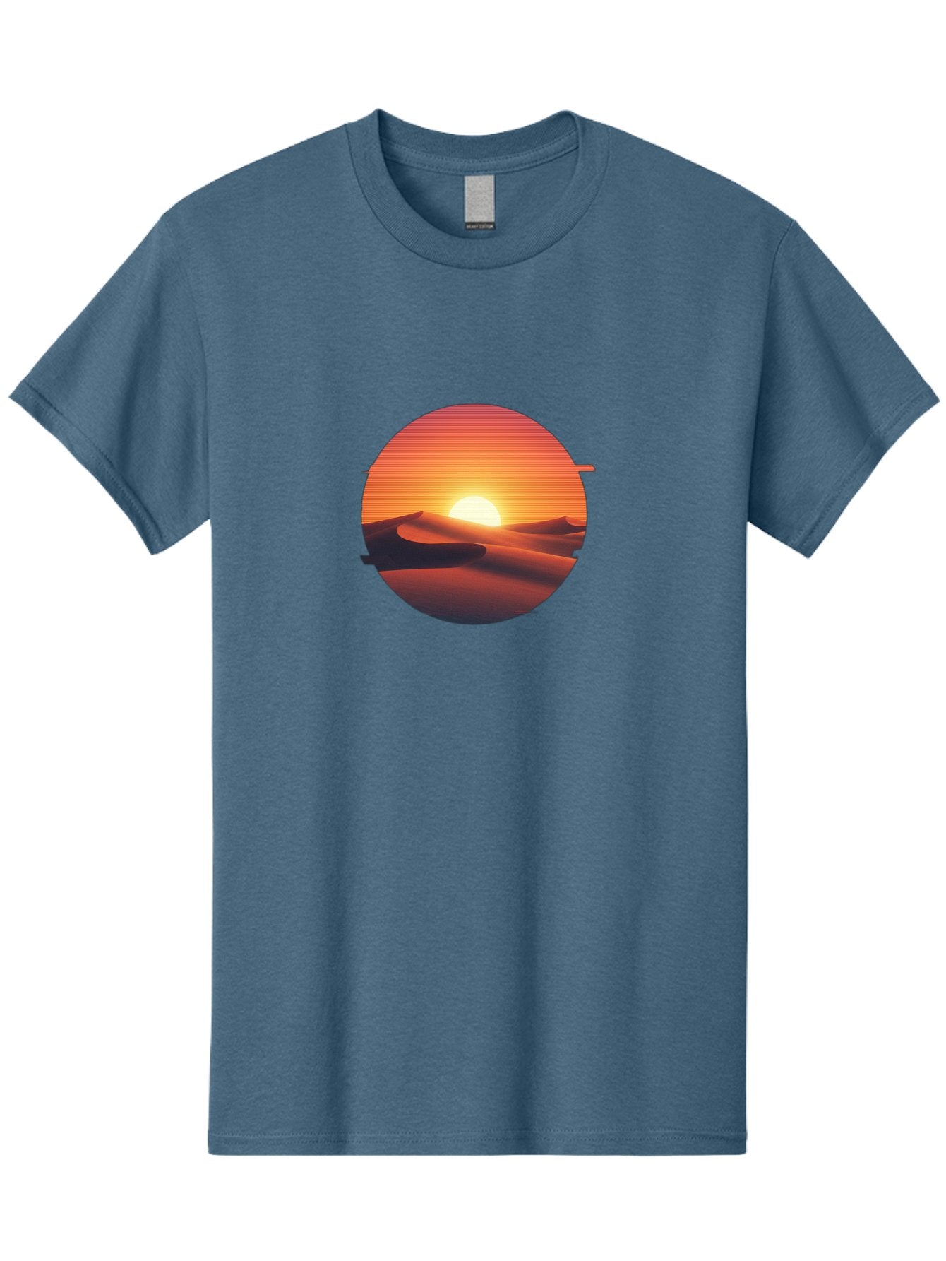 Desert-Sunset-2 Men'S Graphic Tee, 100% Cotton, Comfortable Casual Summer Wear, Machine Washable, Vintage Camera, Old Camera, Antique Camera, Black Camera, Classic Photography, Photography Equipment, Nostalgic Device, Film Camera, Camera Art Bag390 4