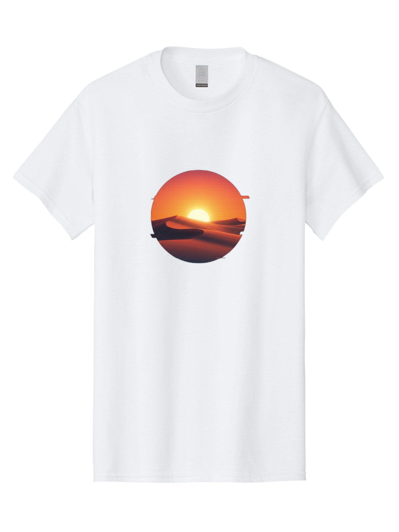 Desert-Sunset-2 Men'S Graphic Tee, 100% Cotton, Comfortable Casual Summer Wear, Machine Washable, Vintage Camera, Old Camera, Antique Camera, Black Camera, Classic Photography, Photography Equipment, Nostalgic Device, Film Camera, Camera Art Bag390 10