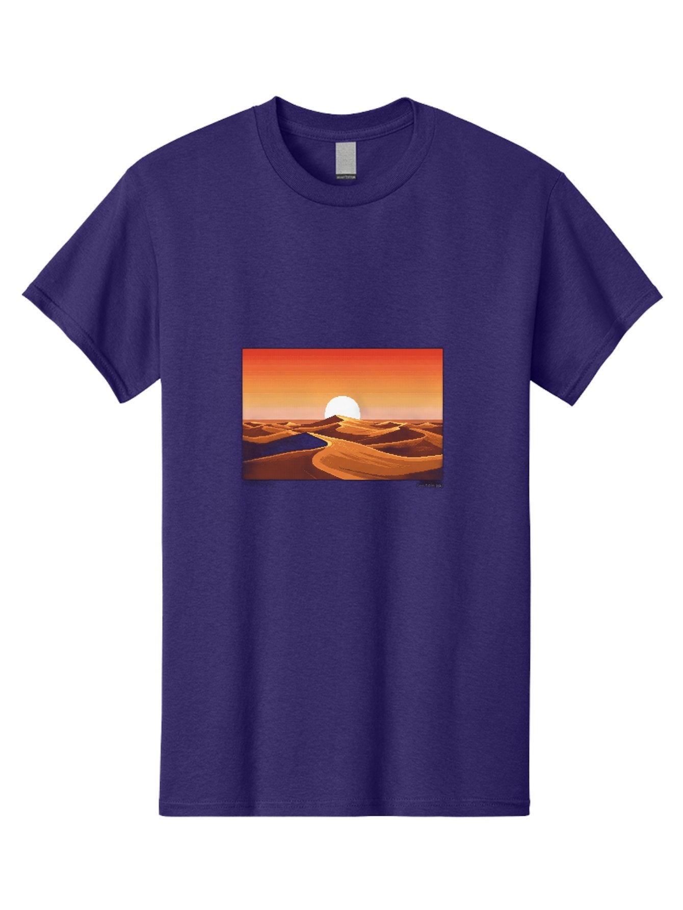 Desert-Sunset-3 Men'S Graphic Tee, 100% Cotton, Comfortable Casual Summer Wear, Machine Washable, Vintage Camera, Old Camera, Antique Camera, Black Camera, Classic Photography, Photography Equipment, Nostalgic Device, Film Camera, Camera Art Bag391 13