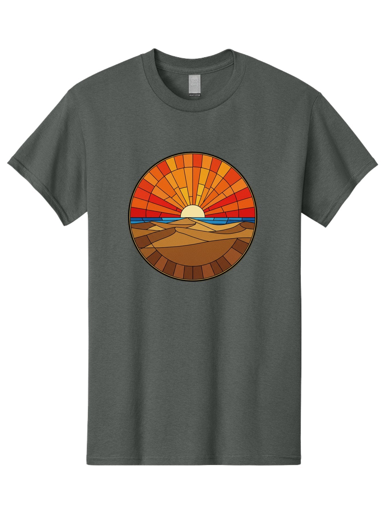 Desert-Sunset-4 Men'S Graphic Tee, 100% Cotton, Comfortable Casual Summer Wear, Machine Washable, Vintage Camera, Old Camera, Antique Camera, Black Camera, Classic Photography, Photography Equipment, Nostalgic Device, Film Camera, Camera Art Bag392 8