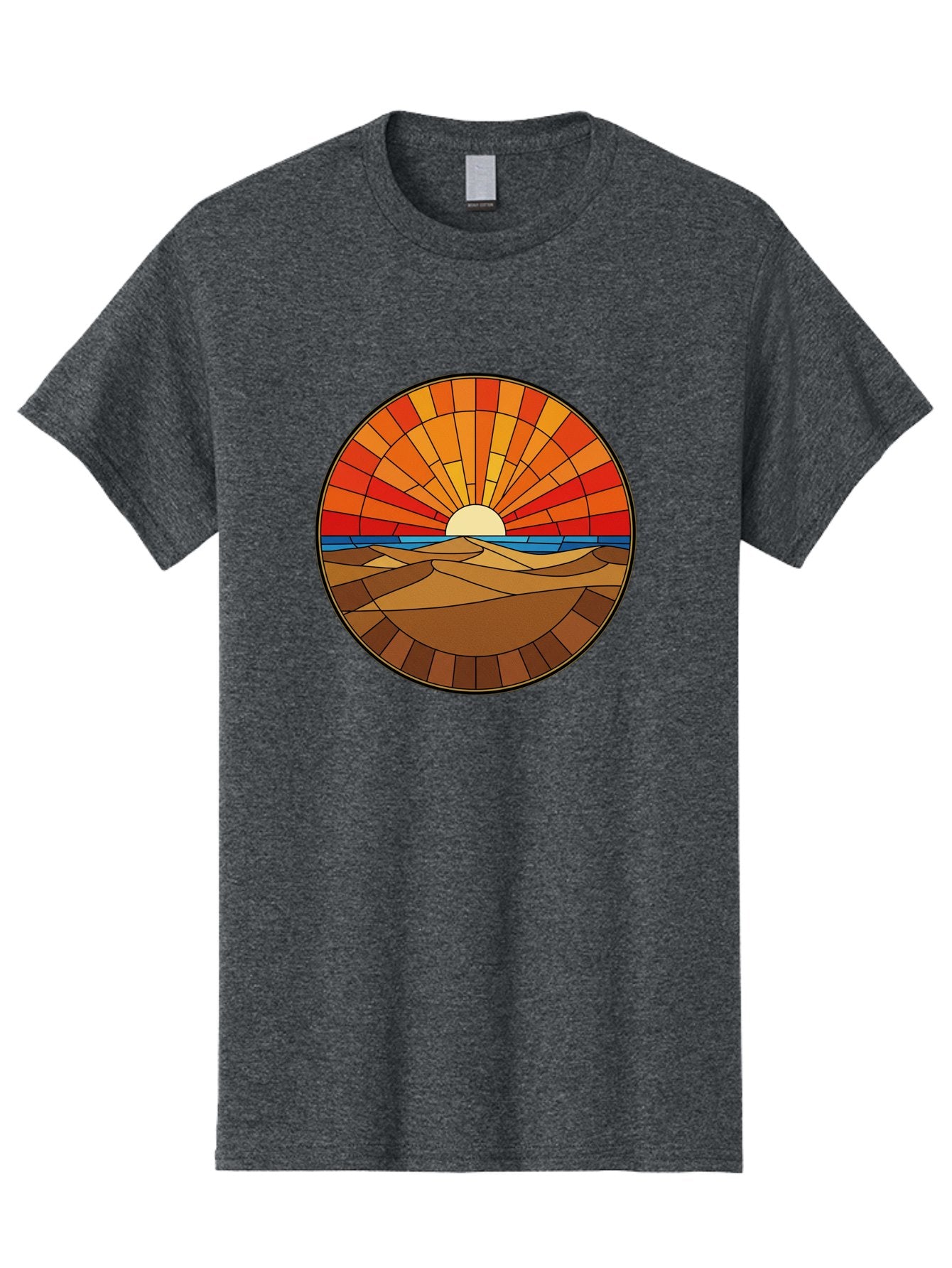 Desert-Sunset-4 Men'S Graphic Tee, 100% Cotton, Comfortable Casual Summer Wear, Machine Washable, Vintage Camera, Old Camera, Antique Camera, Black Camera, Classic Photography, Photography Equipment, Nostalgic Device, Film Camera, Camera Art Bag392