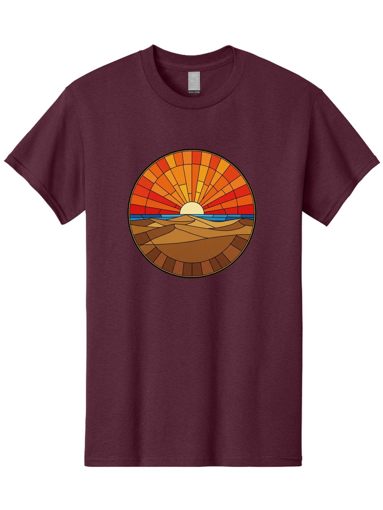 Desert-Sunset-4 Men'S Graphic Tee, 100% Cotton, Comfortable Casual Summer Wear, Machine Washable, Vintage Camera, Old Camera, Antique Camera, Black Camera, Classic Photography, Photography Equipment, Nostalgic Device, Film Camera, Camera Art Bag392 10